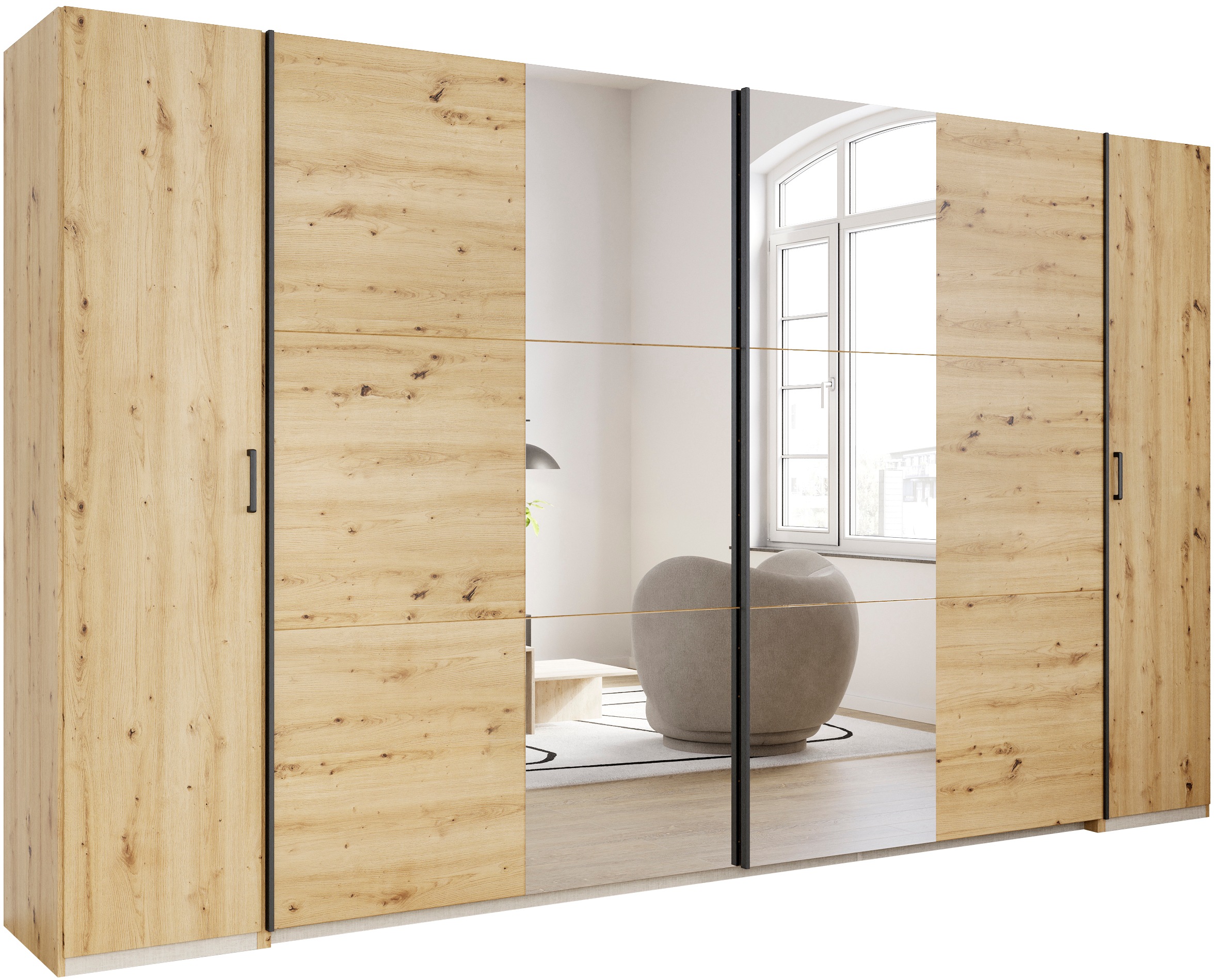 rauch Schwebetürenschrank "Kleiderschrank Drehtürenschrank Schrank Garderob günstig online kaufen
