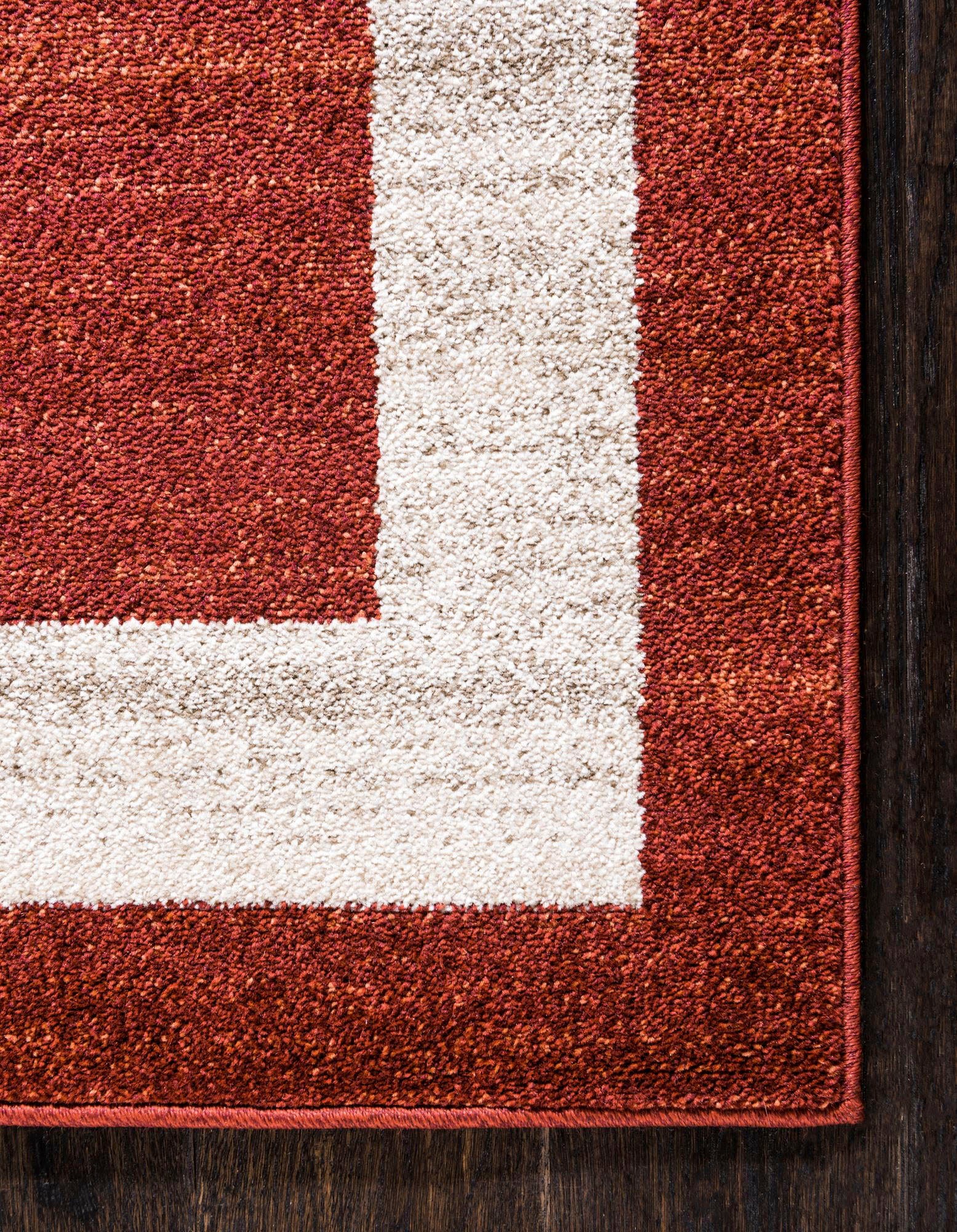 Myflair Möbel & Accessoires Teppich »Good Times Lagerräumung«, rechteckig, 13 mm Höhe, Kurzflor, gewebt, melierte Optik, mit Bordüre