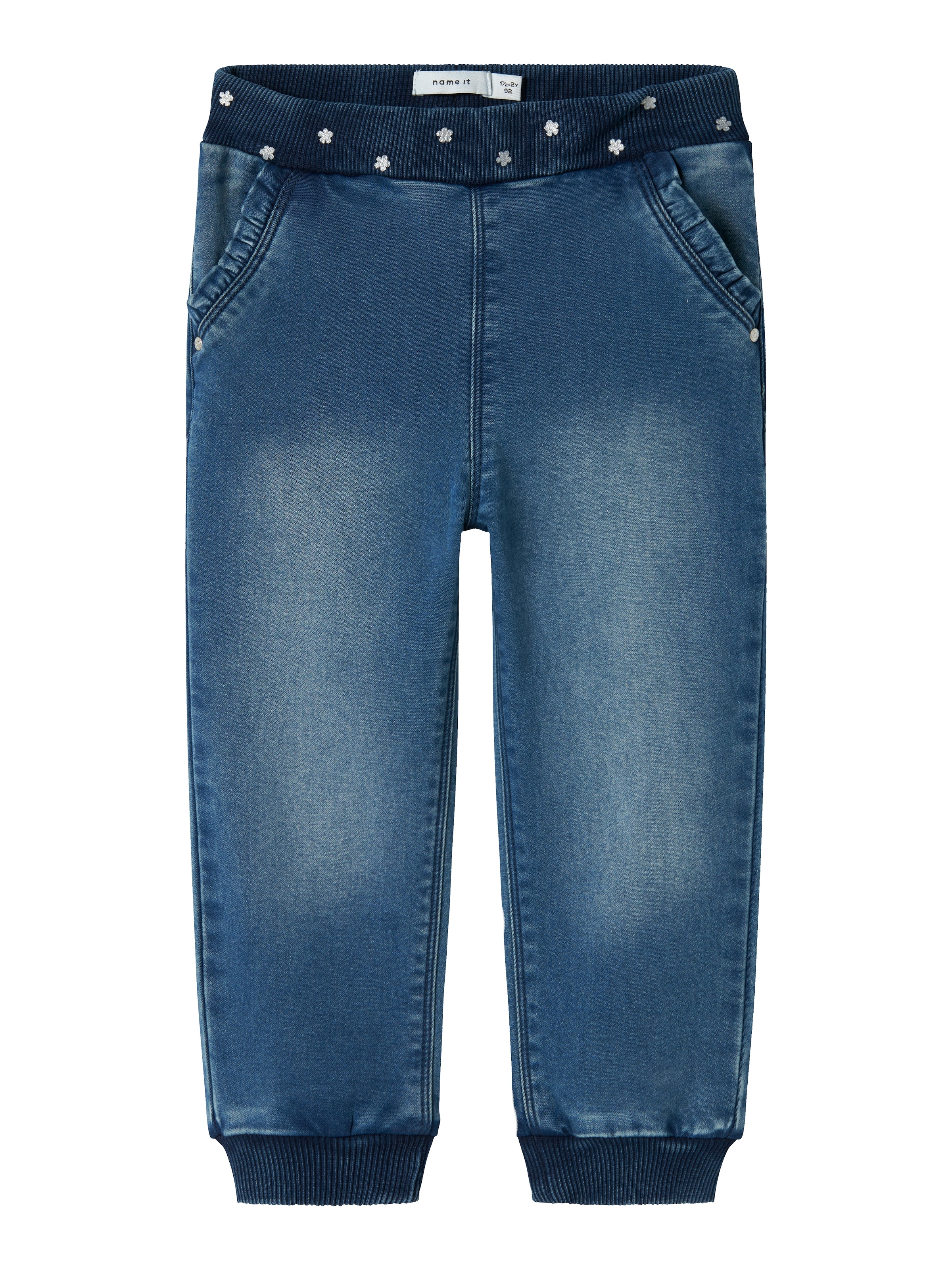 Name It Relax-fit-Jeans »NMFBELLA BAG R FLEECE JEANS 5705-AN O«