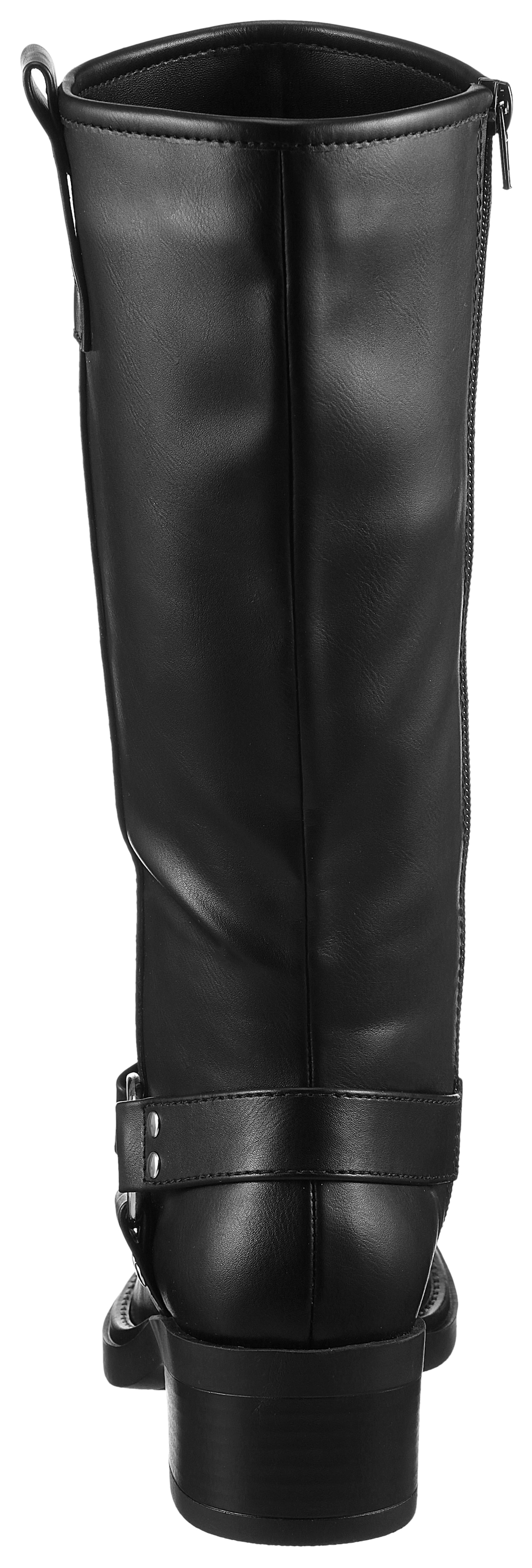 Aniston SHOES Stiefel, Bikerstiefel mit Innen-Reißverschluss - NEUE KOLLEKTION