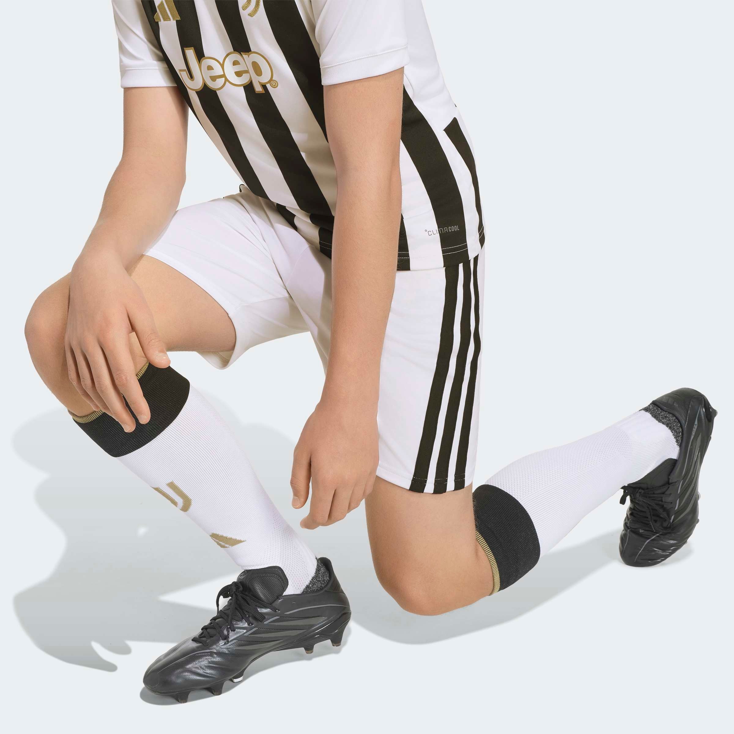 adidas Performance Trainingsshorts »JUVE H SHO Y«  mit mittelhohem Bund, für Fußball, aus Polyester