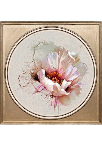 queence Acrylglasbild »Blume«