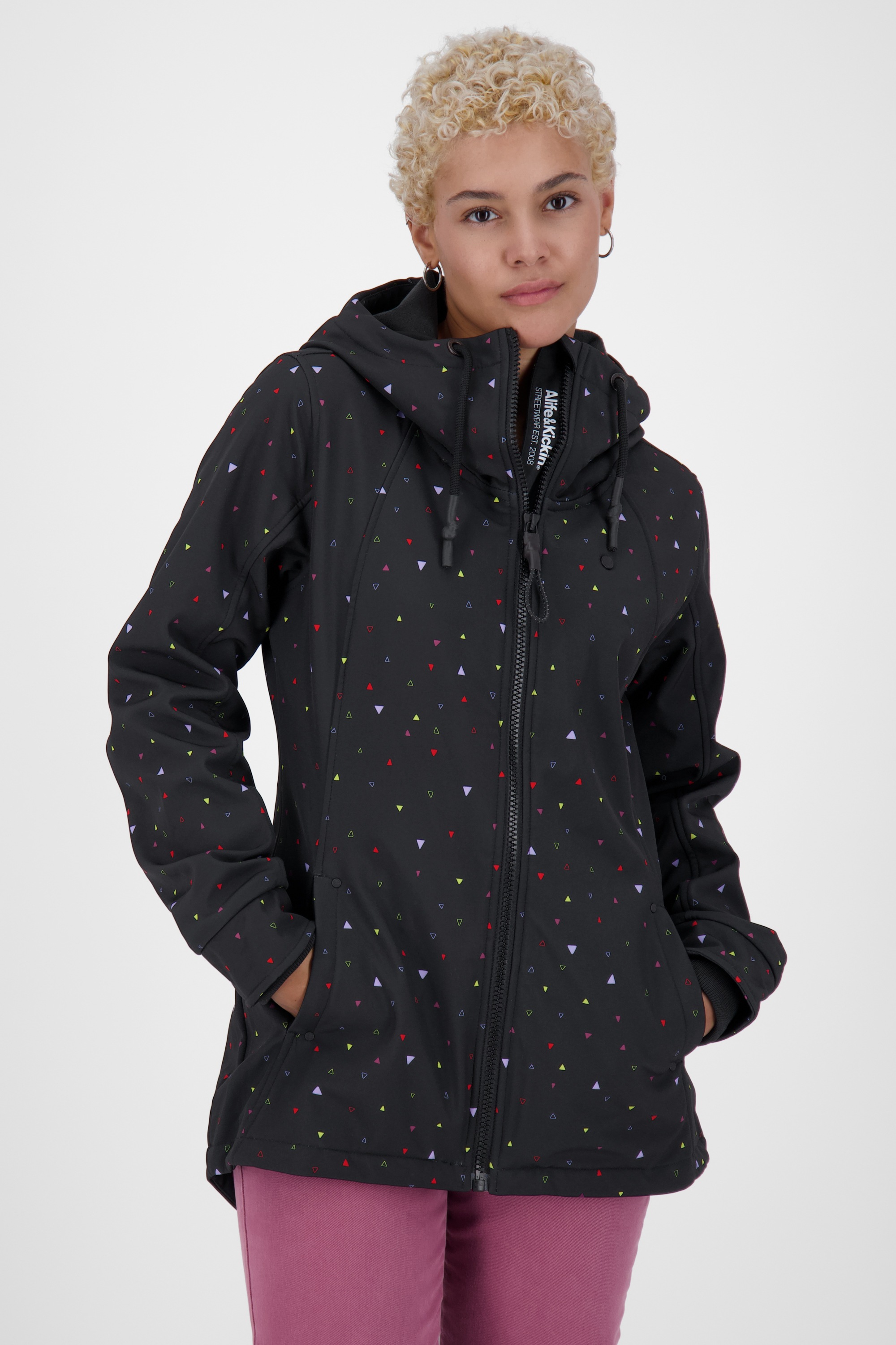 Alife & Kickin Softshelljacke "Damen LilouAK S" günstig online kaufen