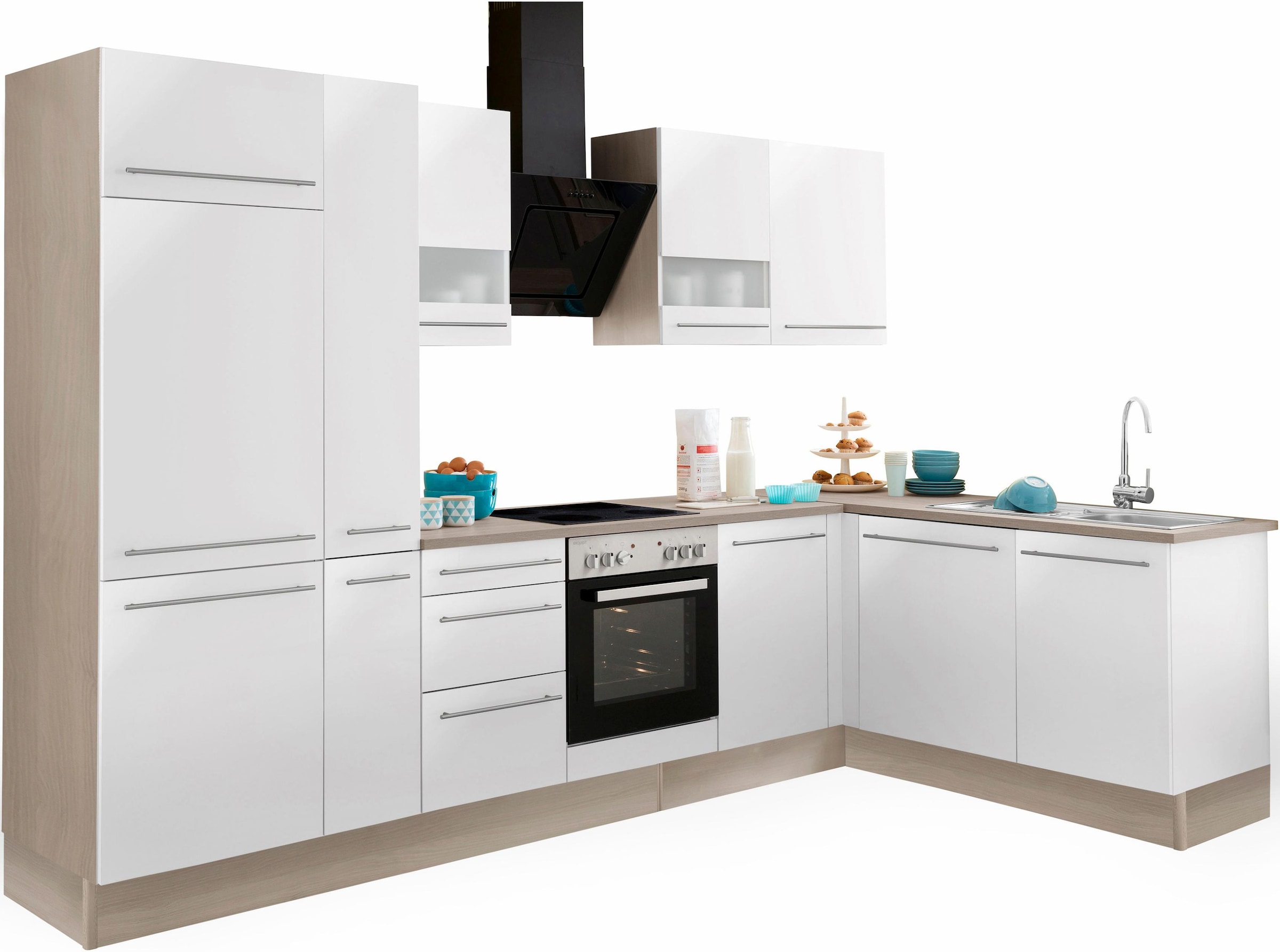 OPTIFIT 1100000002199 "Bern" Stellbreite 315x175 cm,wahlweise mit E-Geräten,höhenverstellb.Füße