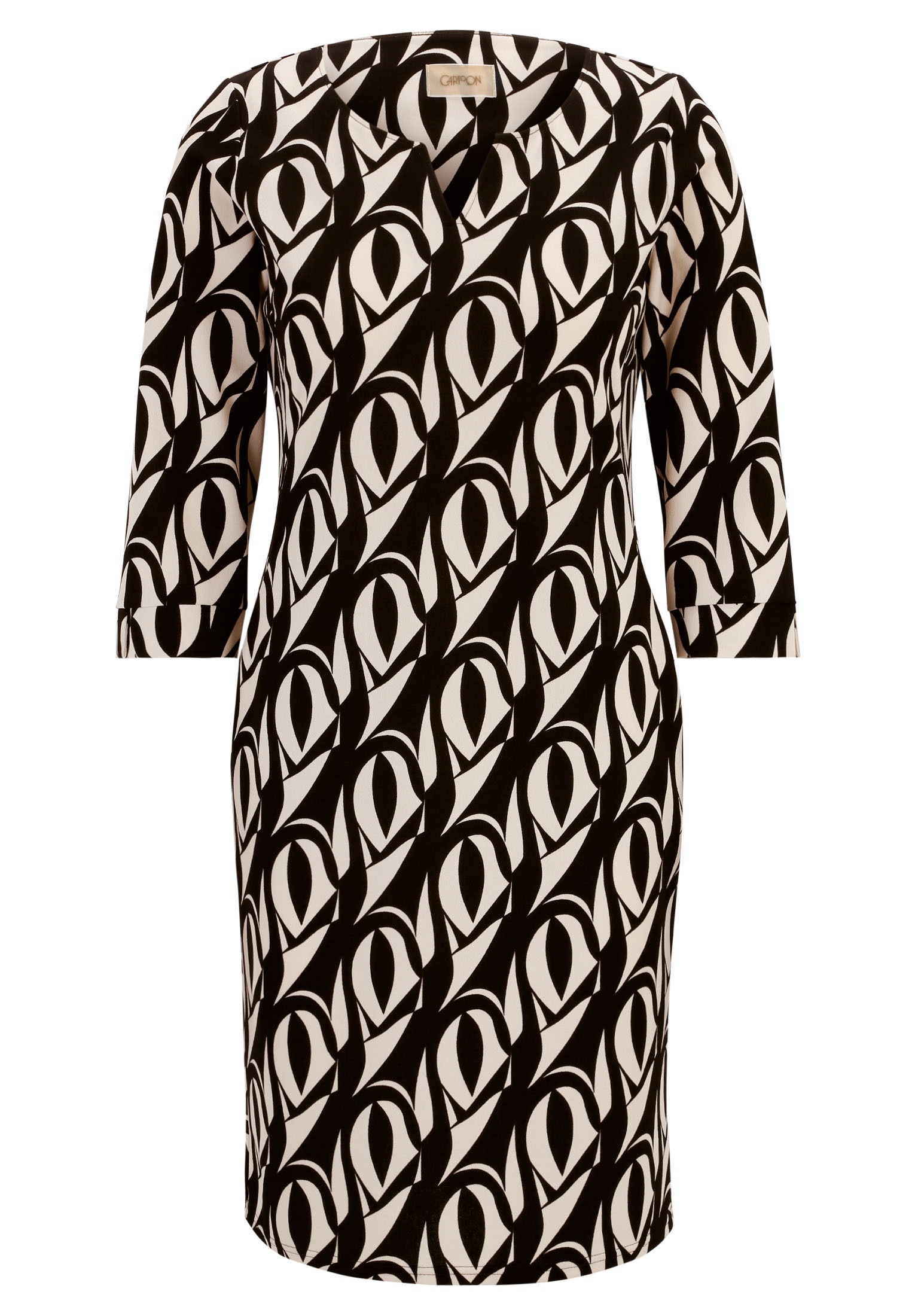 Cartoon Druckkleid "Damen Casual-Kleid mit Muster" Ohne Tasche Design günstig online kaufen