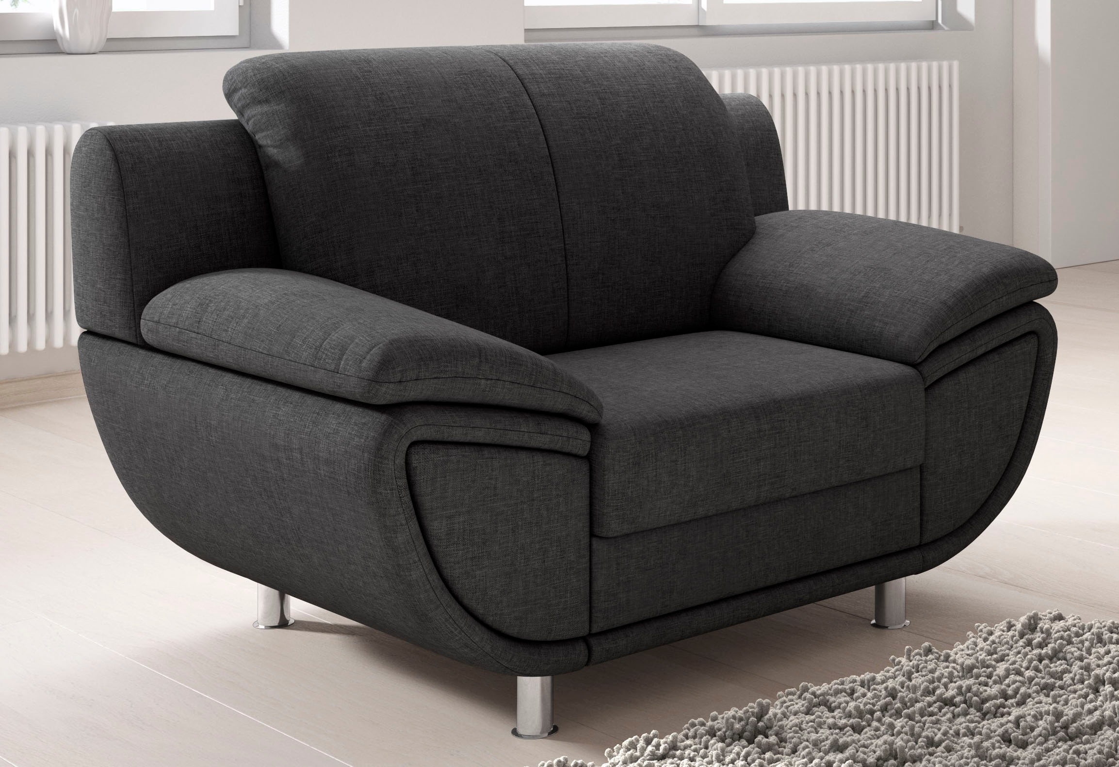 TRENDMANUFAKTUR  Sessel »Rondo Loungesessel« patogi su ...
