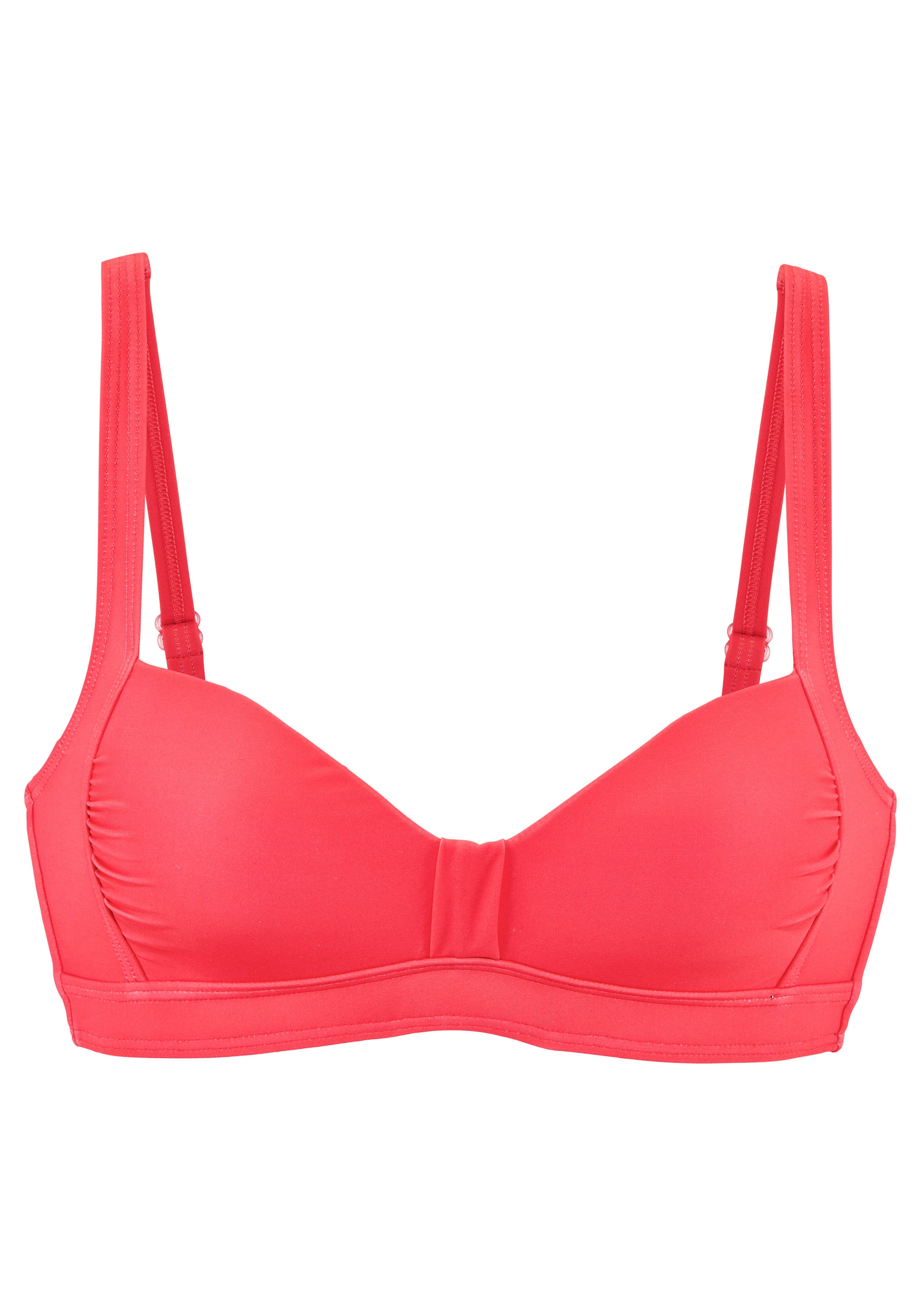 LASCANA Bandeau-Bikini-Top "Ronda" bis G Cup, ohne Bügel