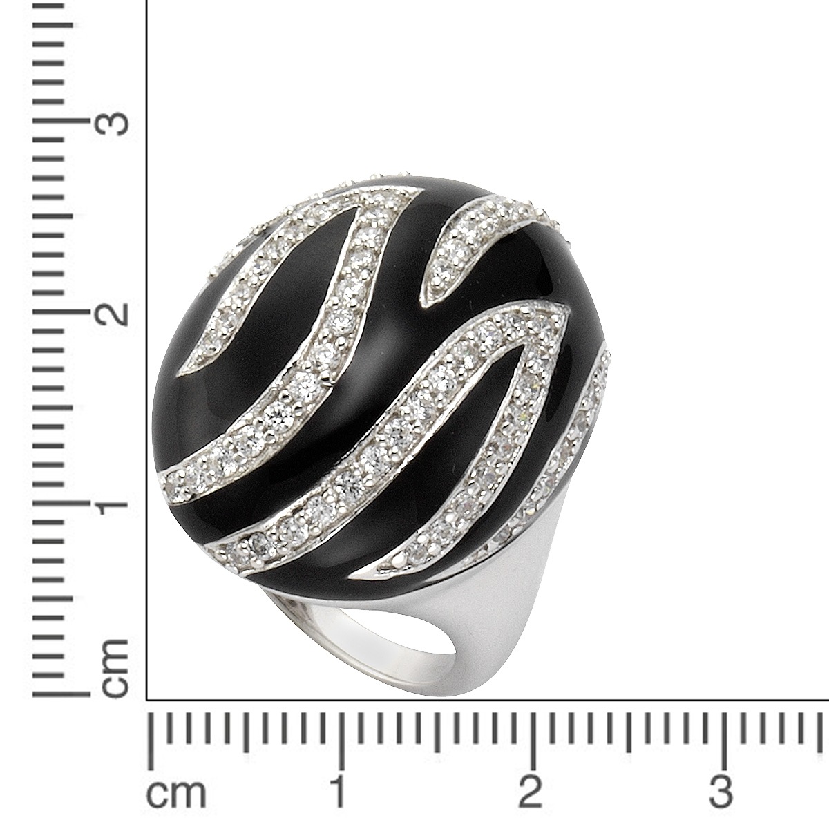 CELESTA Fingerring »925/- Sterling Silber Zirkonia«