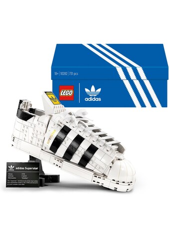 LEGO® Konstruktionsspielsteine »adidas Originals Superstar (10282), LEGO® Creator... kaufen