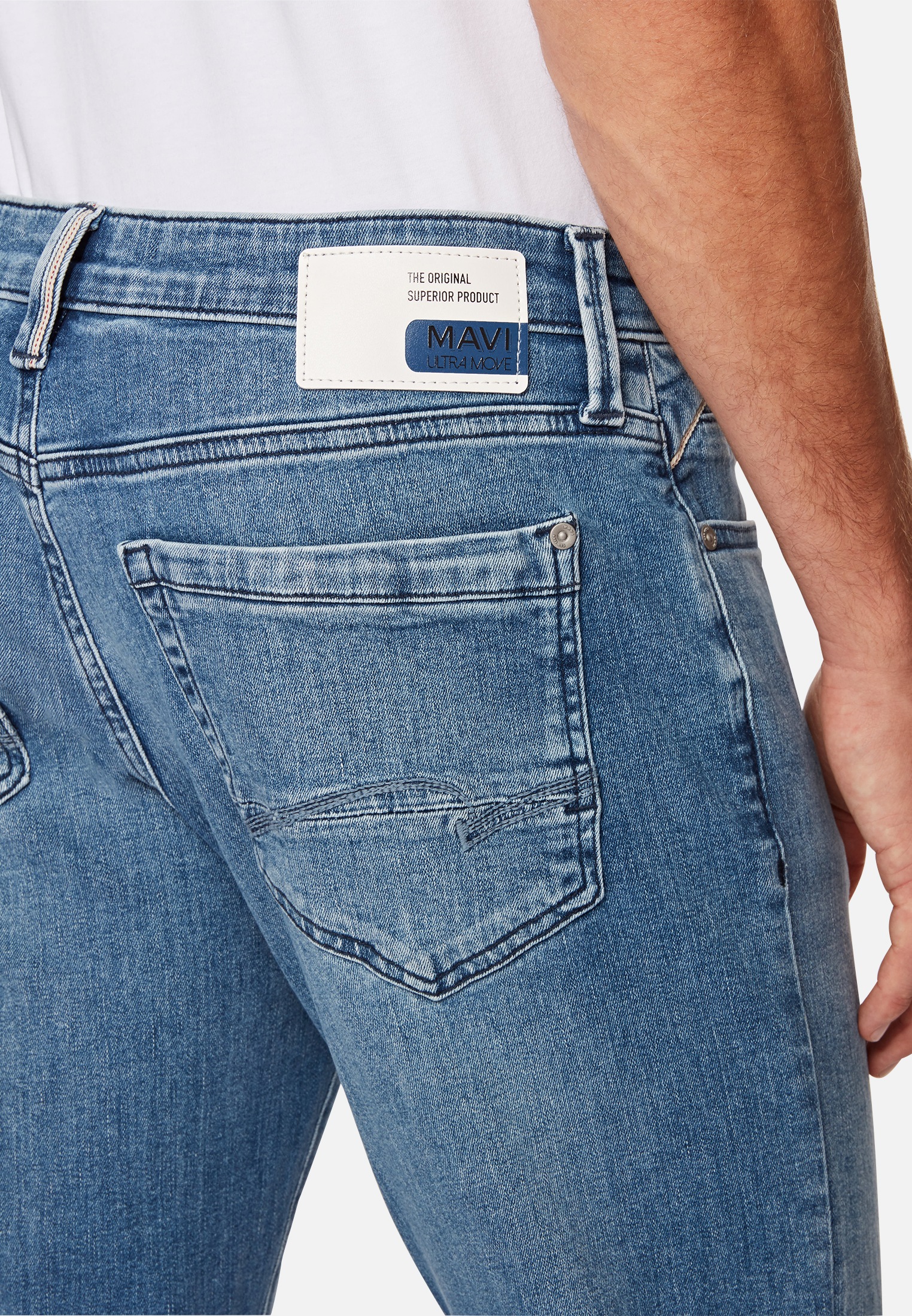 Mavi Skinny-fit-Jeans »YVES«, Schmaler Schnitt