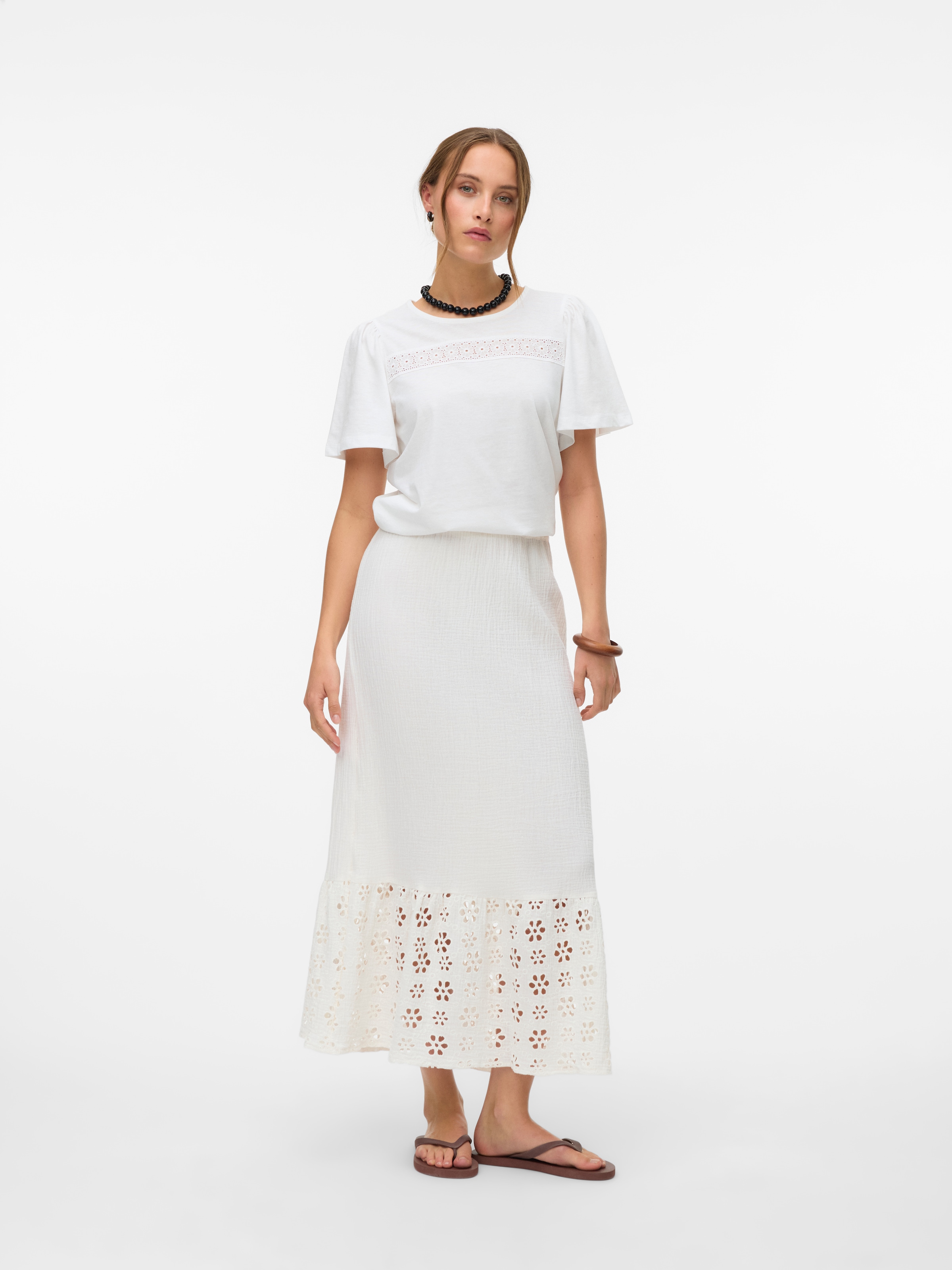 Vero Moda Maxirock »VMNATALI HW ANCLE SKIRT WVN GA«
