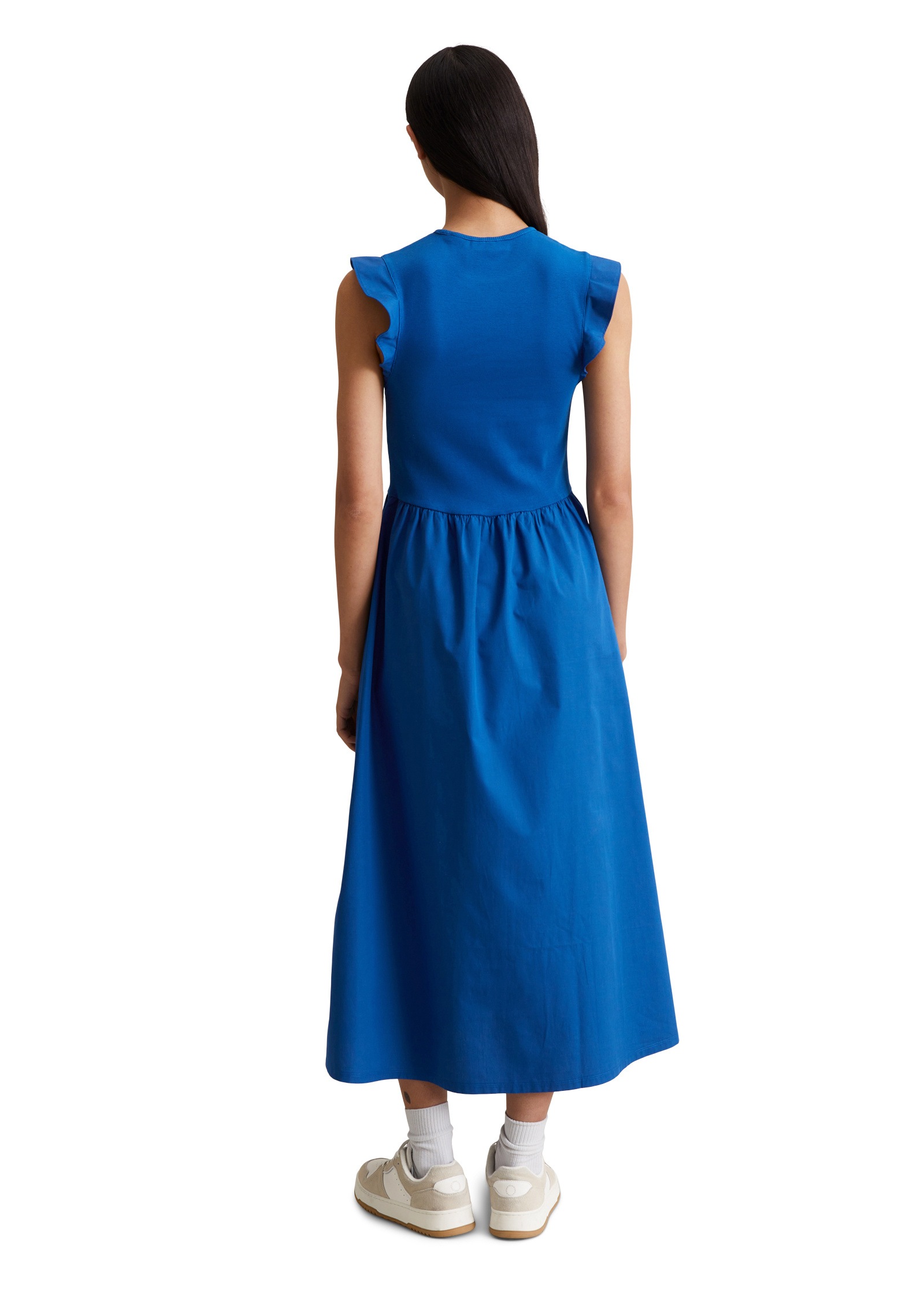 Marc O'Polo DENIM Jerseykleid »mit Baumwoll-Popelinerock«