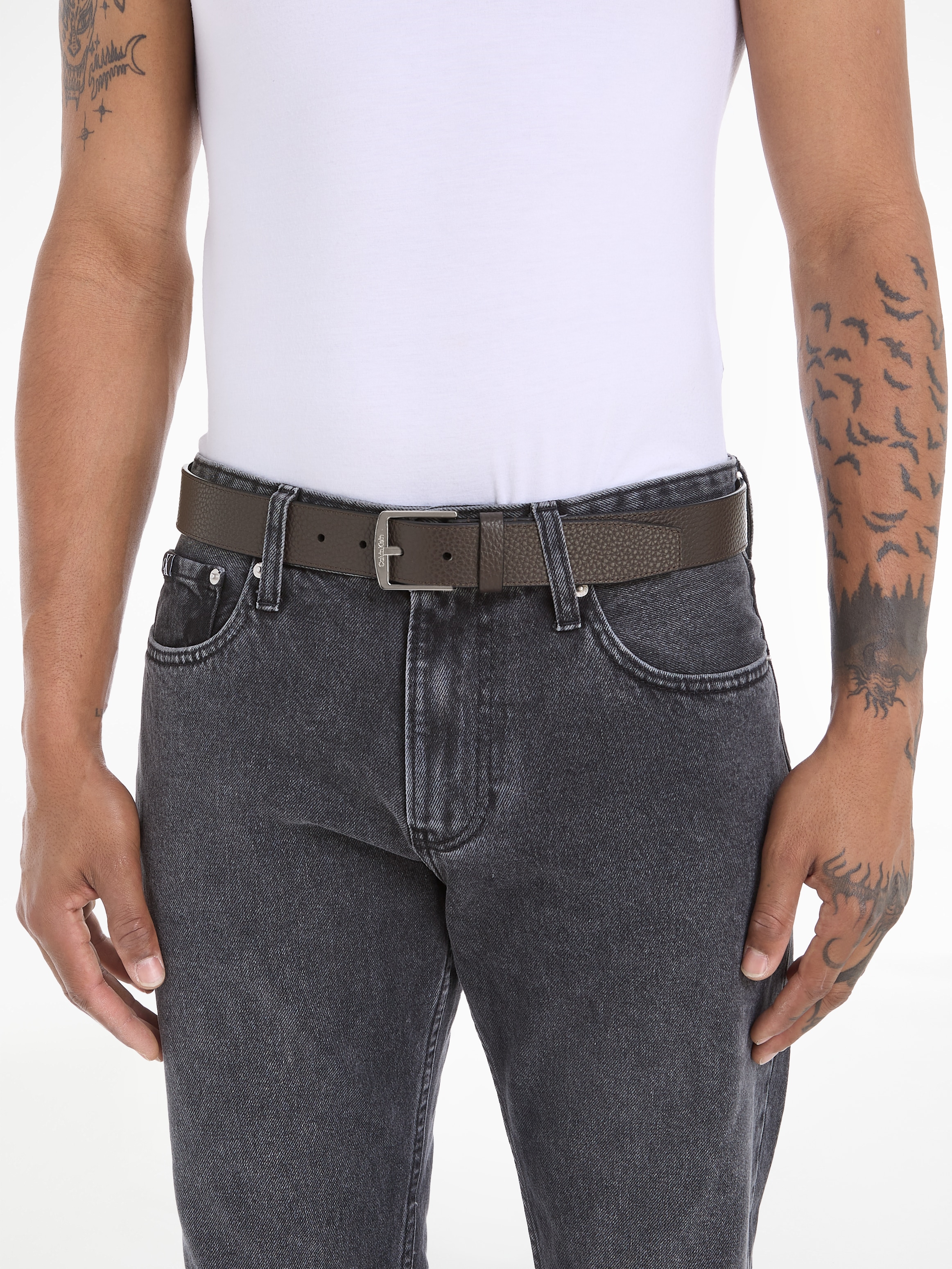 Calvin Klein Ledergürtel "CK CASUAL PB 35MM" günstig online kaufen