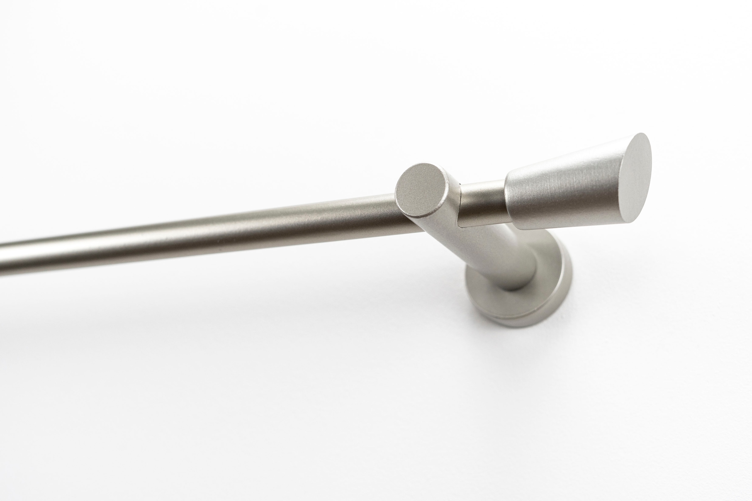 GARESA Gardinenstange "MOLIS" Ø 20 mm 1 läufig-läufig Wunschmaßlänge Vorhan günstig online kaufen