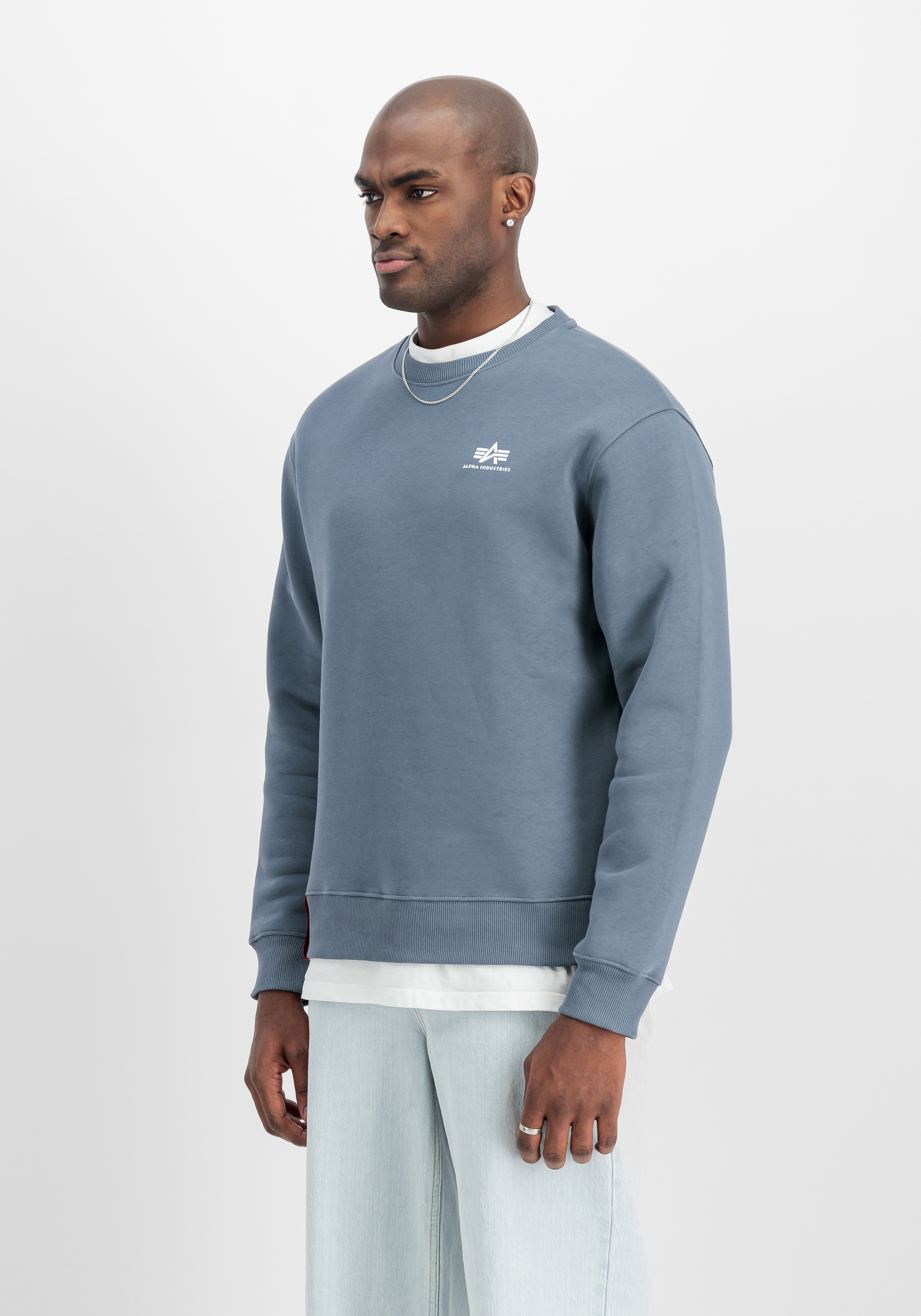 Alpha Industries "Basic Sweater small Logo", Baumwollmischung, regular fit günstig online kaufen