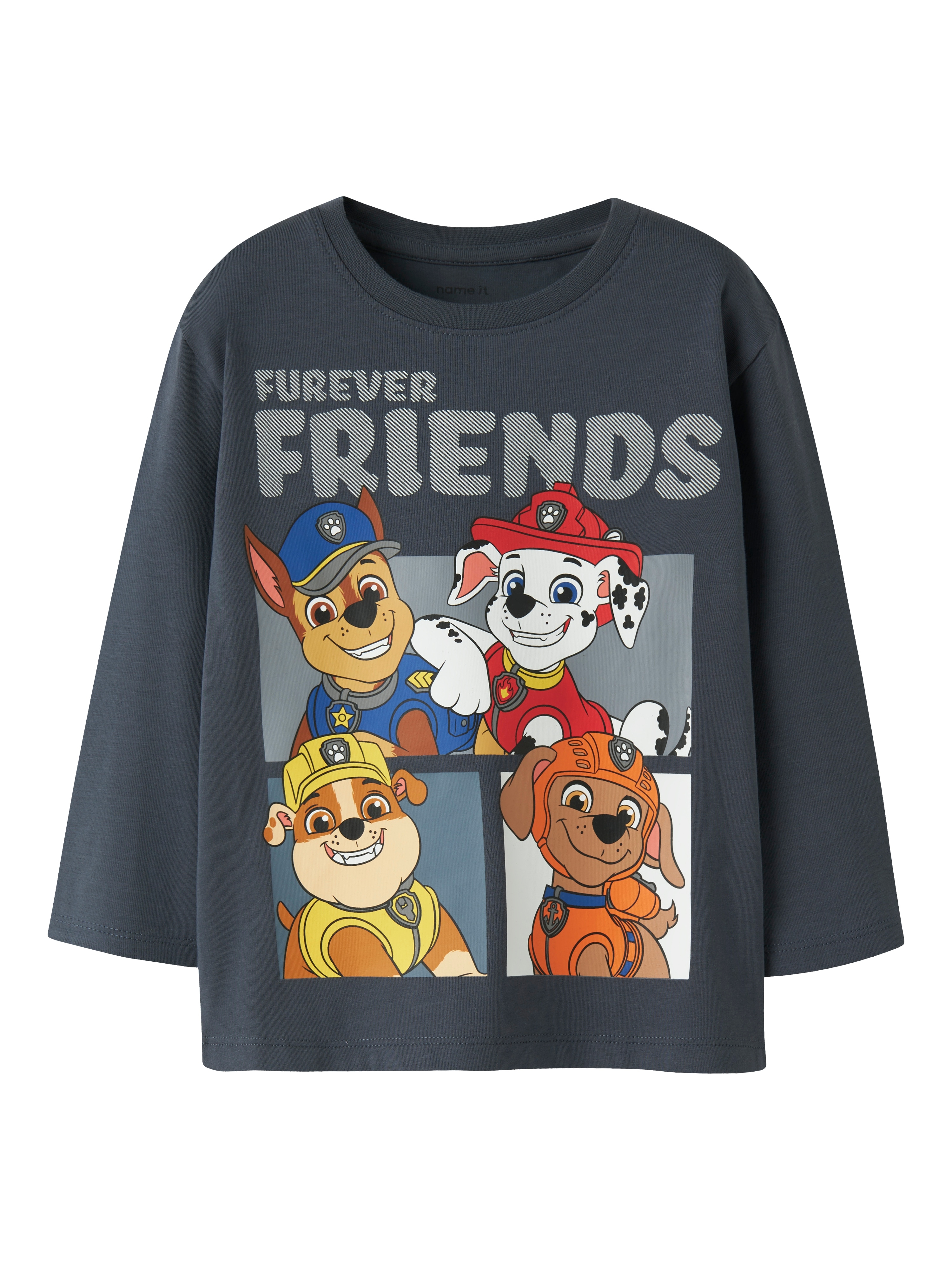 Name It Langarmshirt "NMMANDREAS PAW LS NREG TOP CPLG" Baumwollmischung, regular fit, Paw Patrol
