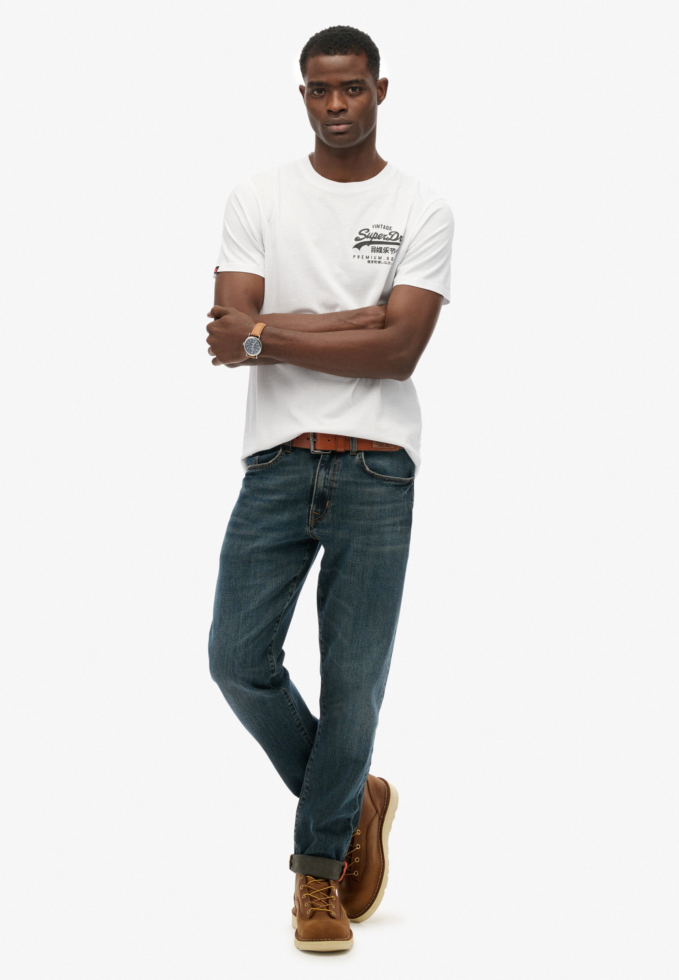 Superdry Rundhalsshirt »VL TOKYO RELAXED TEE«, mit coolem Tattoo-Print