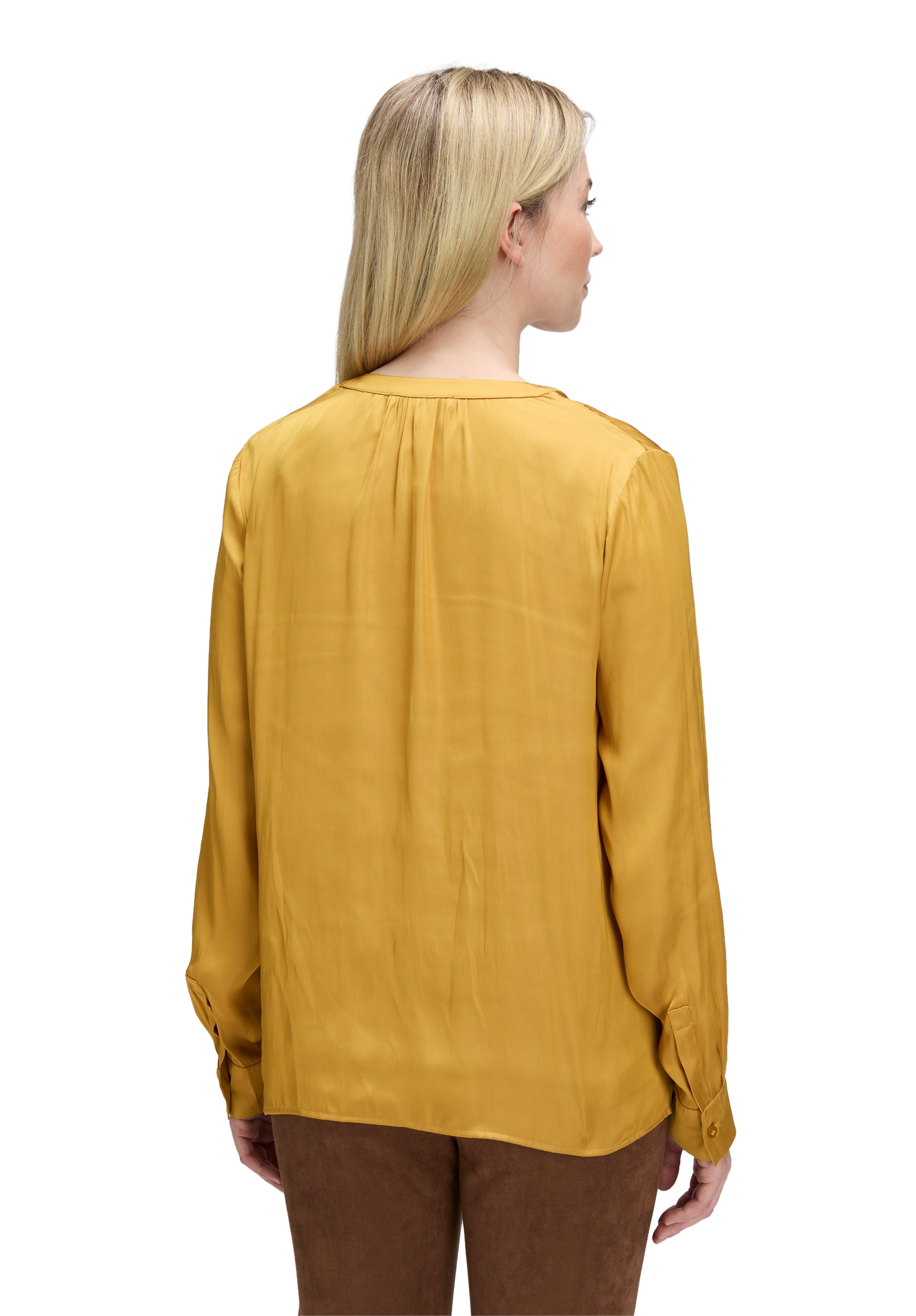 Betty Barclay Satinbluse »Damen Satin-Bluse langarm«