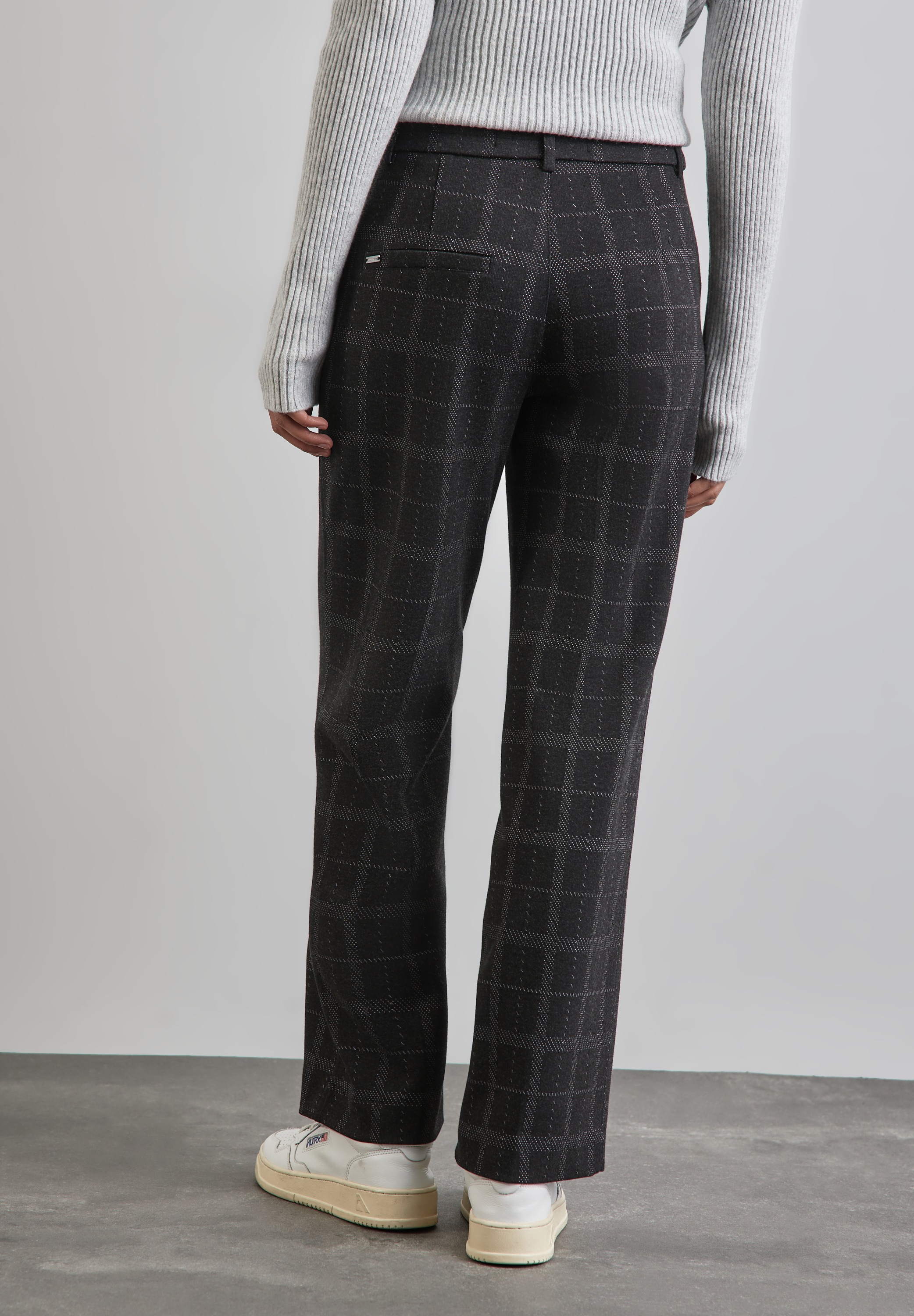 STREET ONE Stoffhose, High Waist