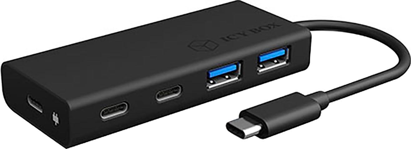 ICY BOX USB-Adapter » Type-C Hub zu 2x Type-C ...