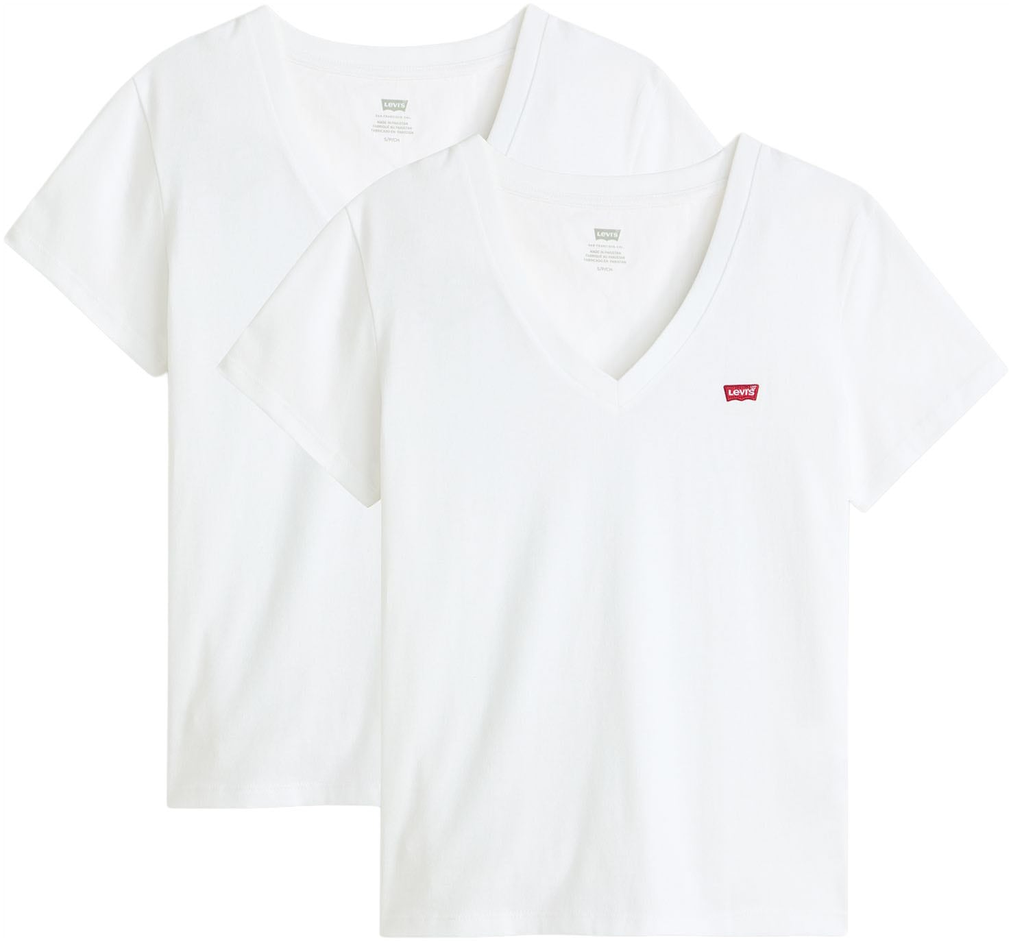 Levis T-Shirt "VNECK TEE 2 PACK", 2 Stk. günstig online kaufen