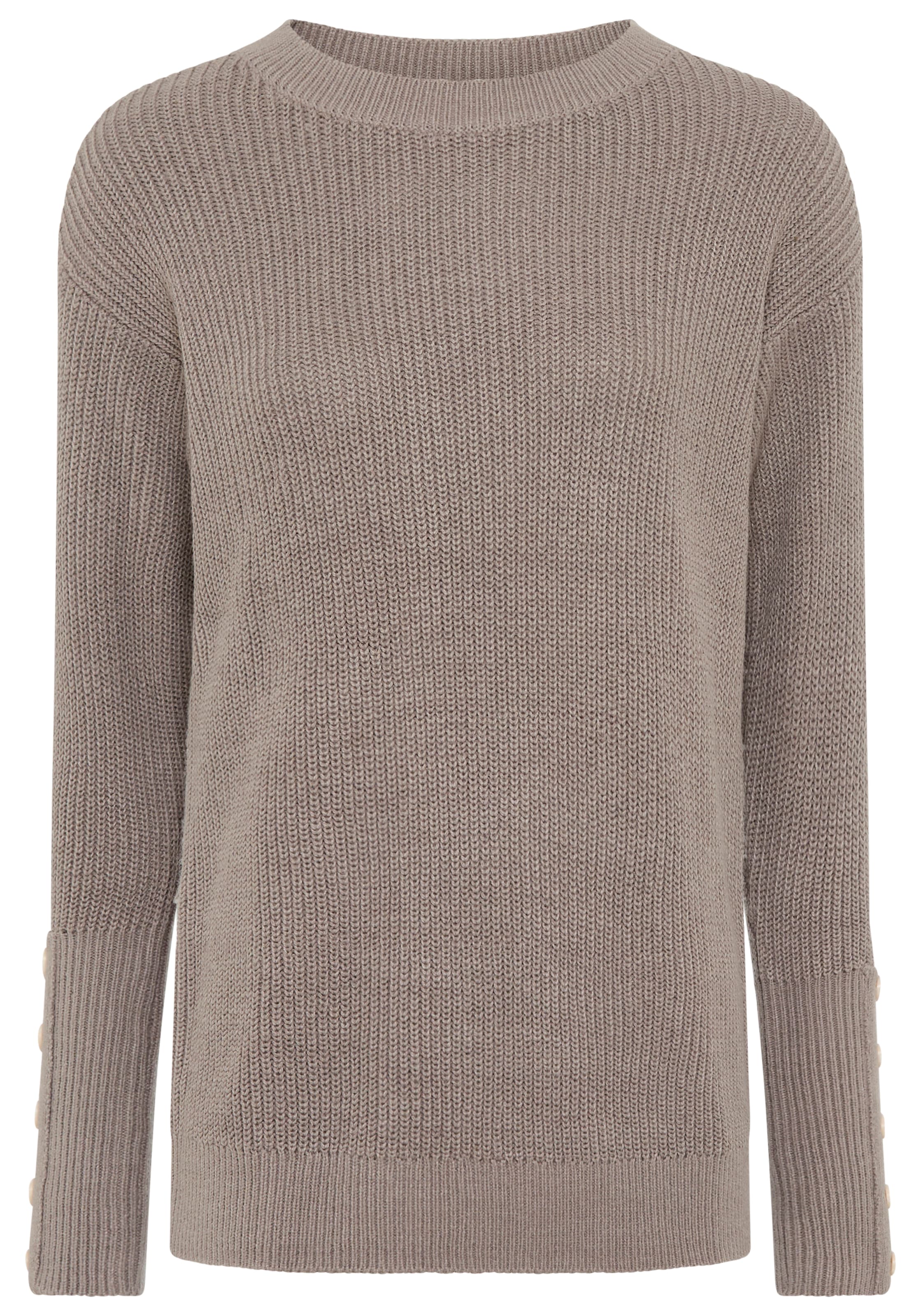 Laura Scott Strickpullover, mit Zierknöpfen