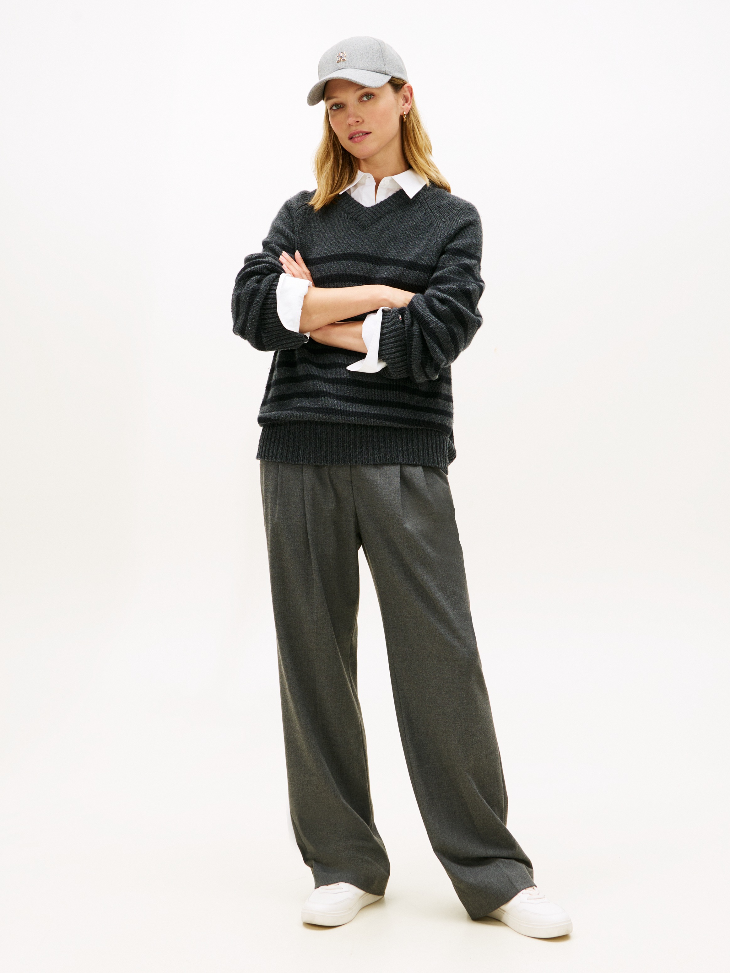 Thumbnail - Tommy Hilfiger Anzughose "FLANNEL RELAXED STRAIGHT PANT"