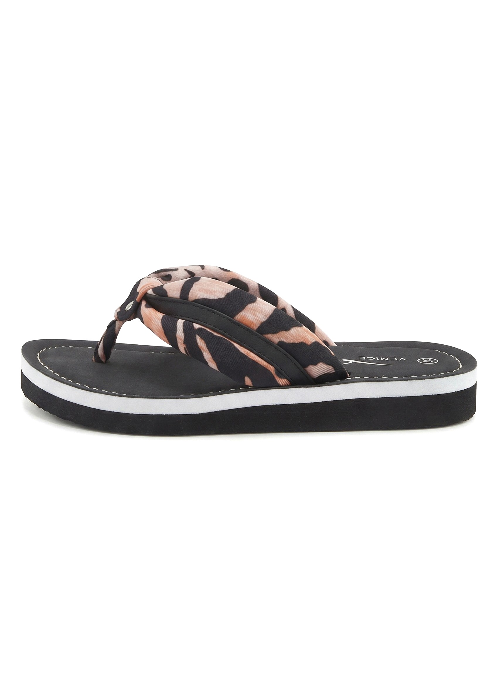Venice Beach Sandale Flip Flop Orange/Black 41 2