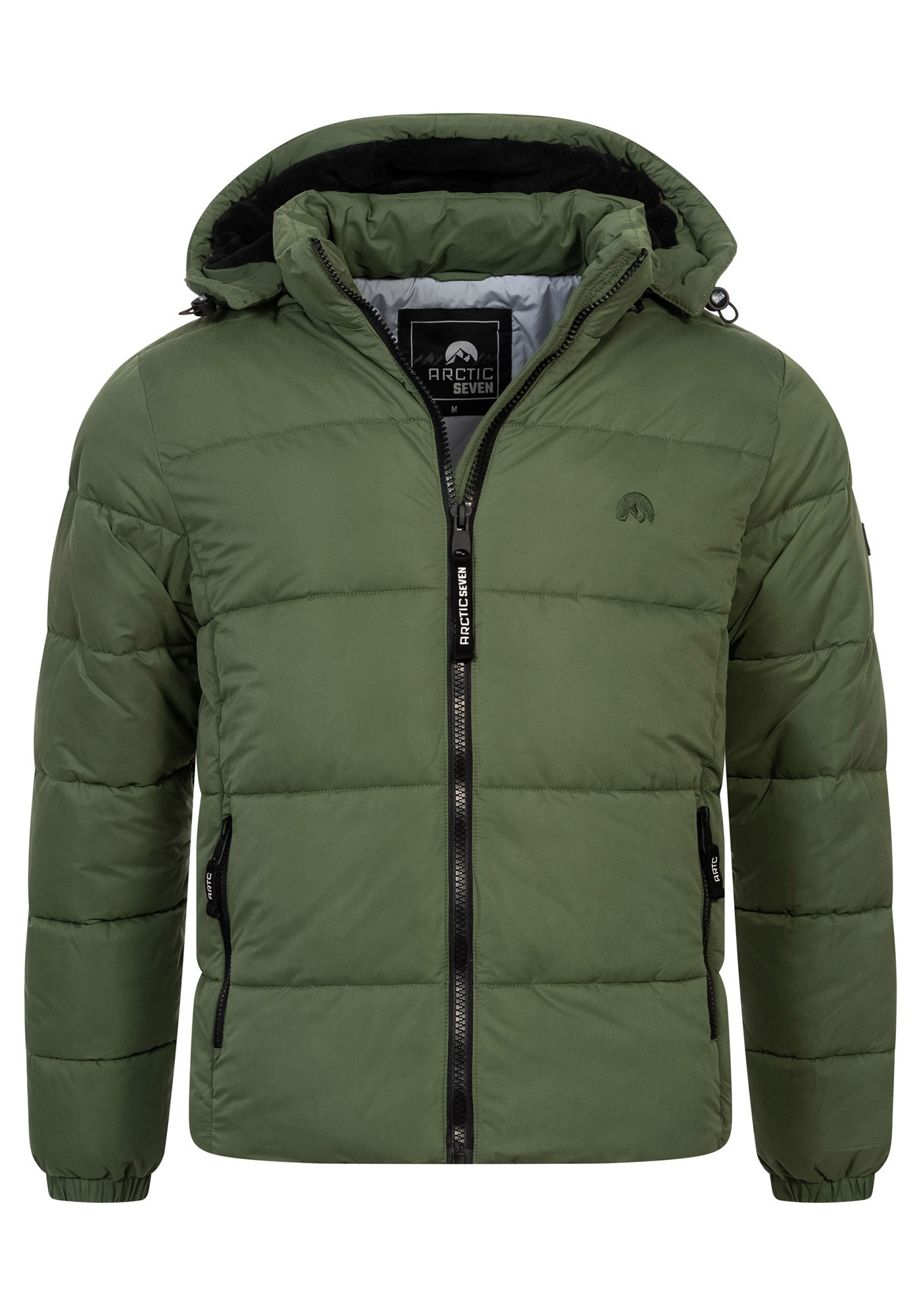 Arctic Seven Winterjacke »ASCreesi«, mit warmem Teddyfell und abnehmbarer Kapuze