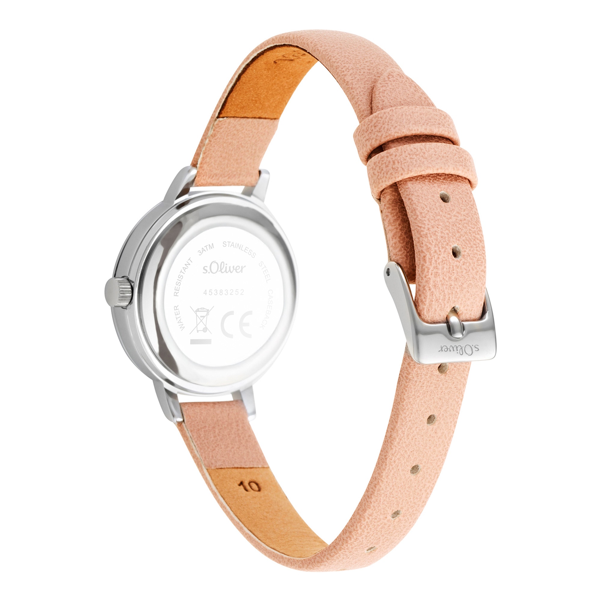 s.Oliver Quarzuhr »Petite Time« Armbanduhr, Damenuhr, analog