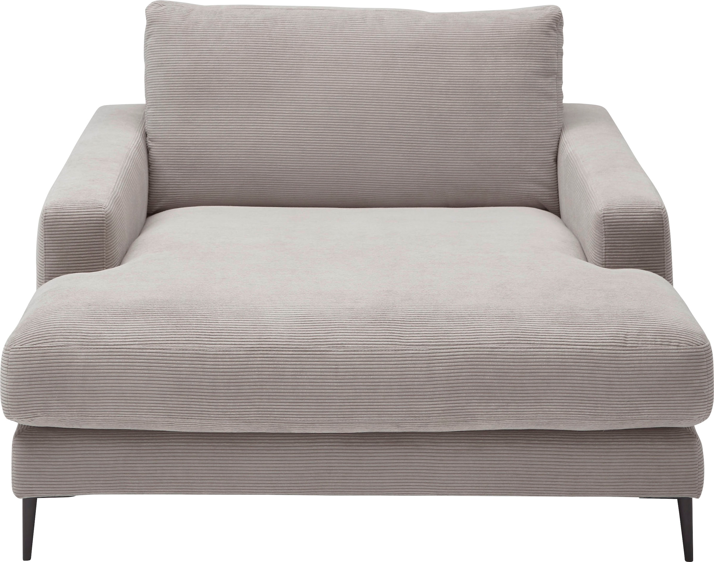 Chaiselongue »Downtown Loungemöbel zum Relaxen, B/T/H: 132/170/84 cm«, auch in Bouclé,...