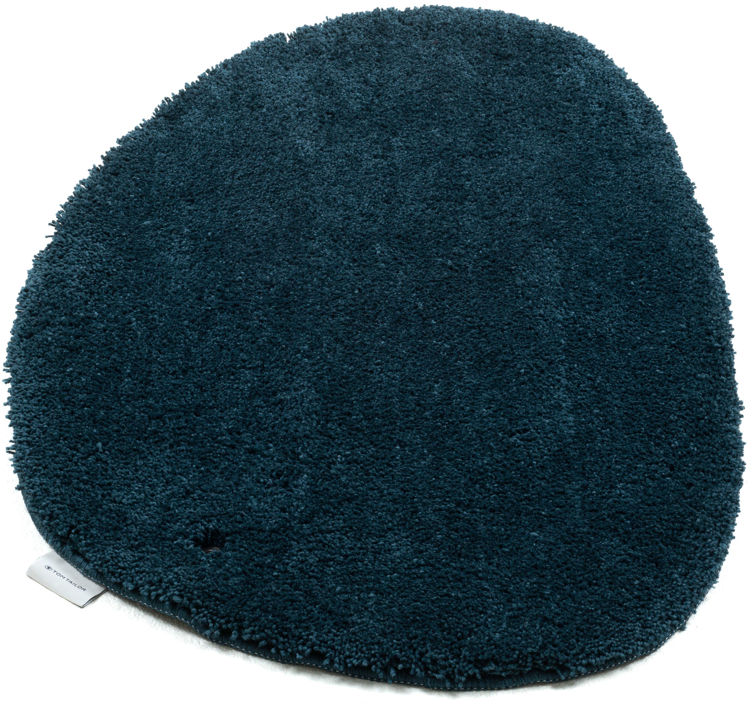 TOM TAILOR HOME Badematte »Cozy Bath UNI«, Höhe 27 mm, rutschhemmend beschichtet, fußbodenheizungsgeeignet, Badteppich, Uni Farben, rechteckig, rund & oval erhältlich