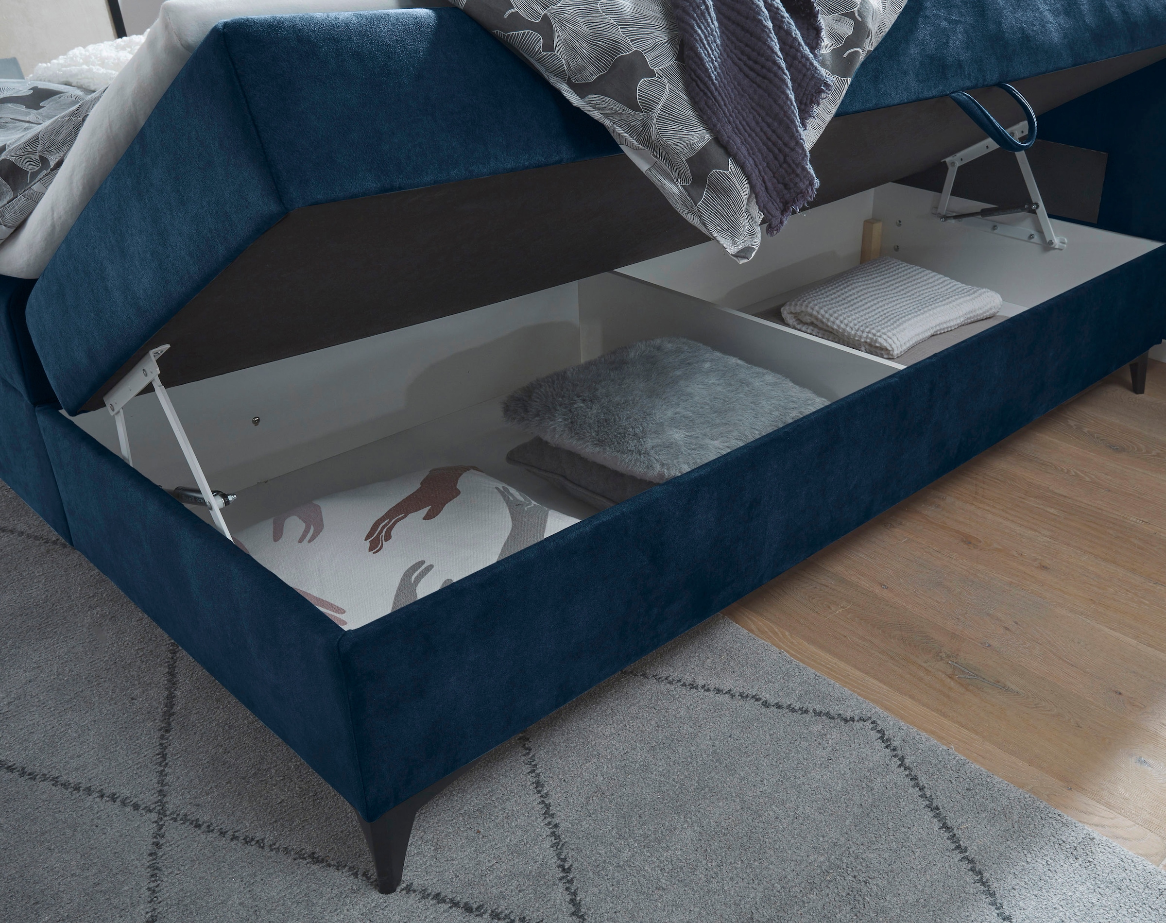 ED EXCITING DESIGN Boxbett »Miami«, wahlweise mit und ohne Bettkasten lieferbar