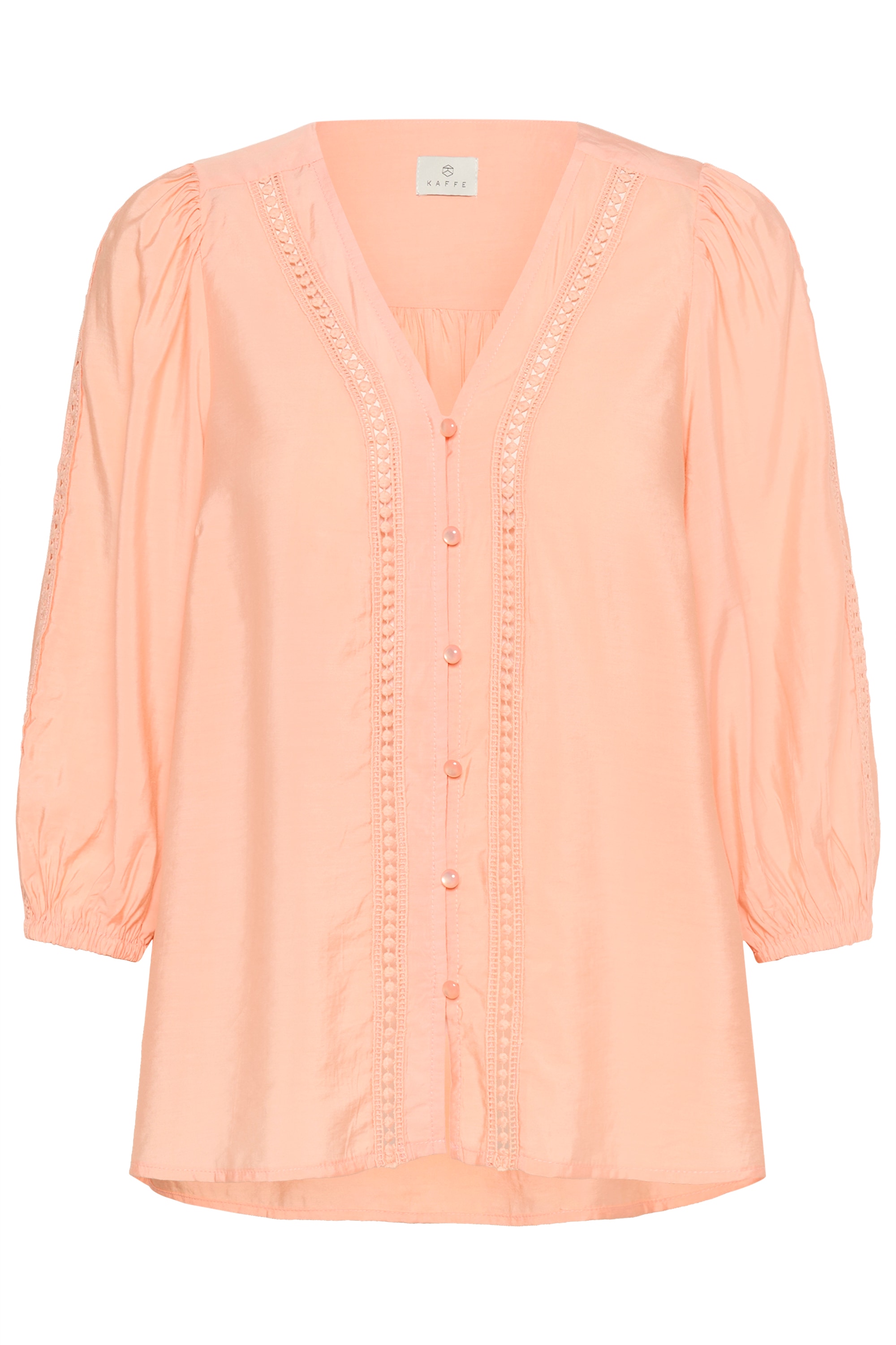KAFFE Langarmbluse "Damen Bluse langarm KAsonja"