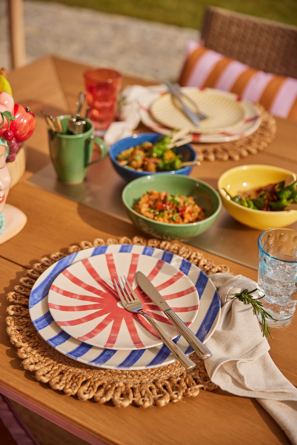 OTTO home Platzset »Aimka« Handgefertigt, 35x35, rund