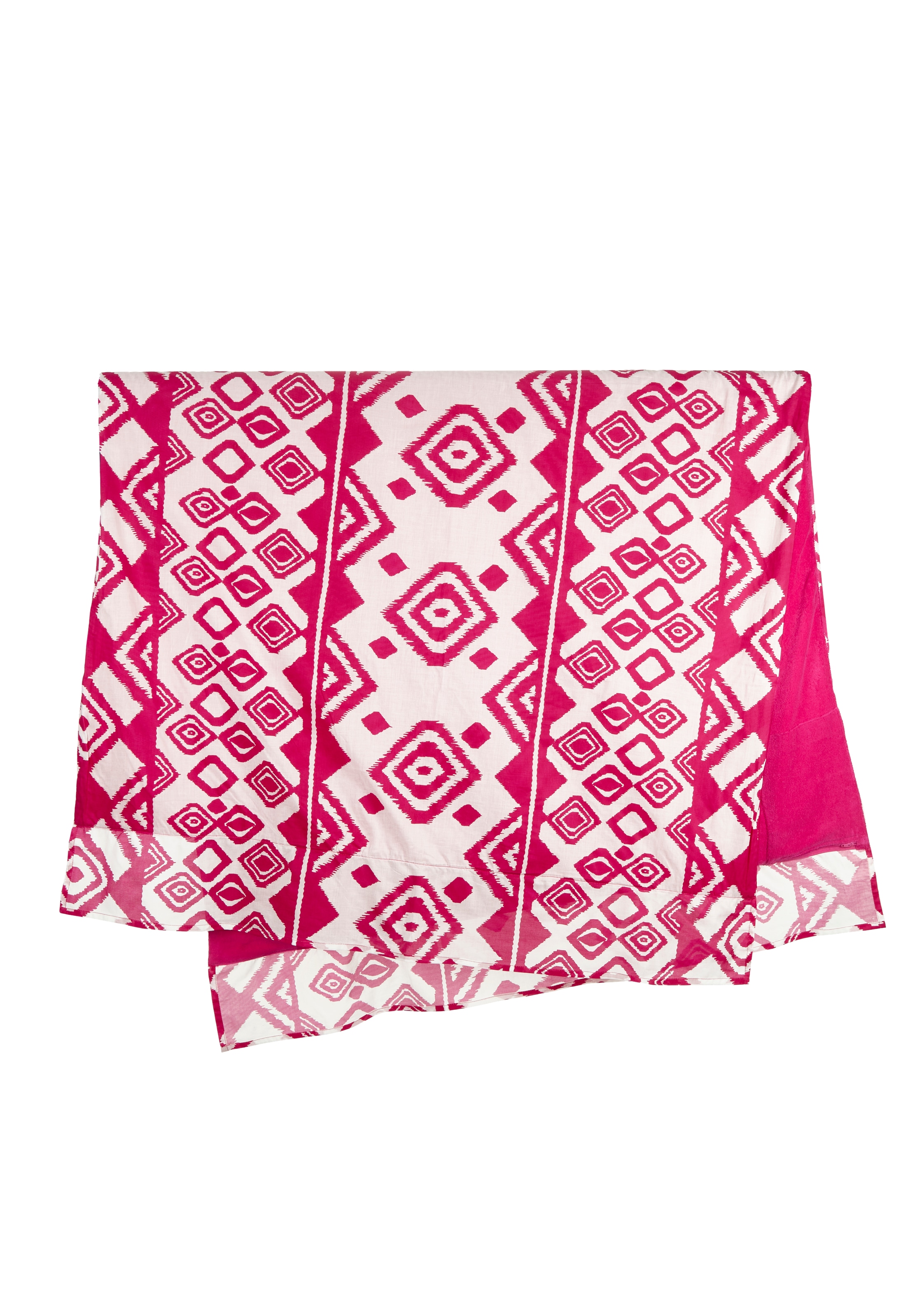 LASCANA Strandtuch »Handtuch«, (1 St.), Hamamtuch, Badetuch, Sommertuch mit kleiner Tasche