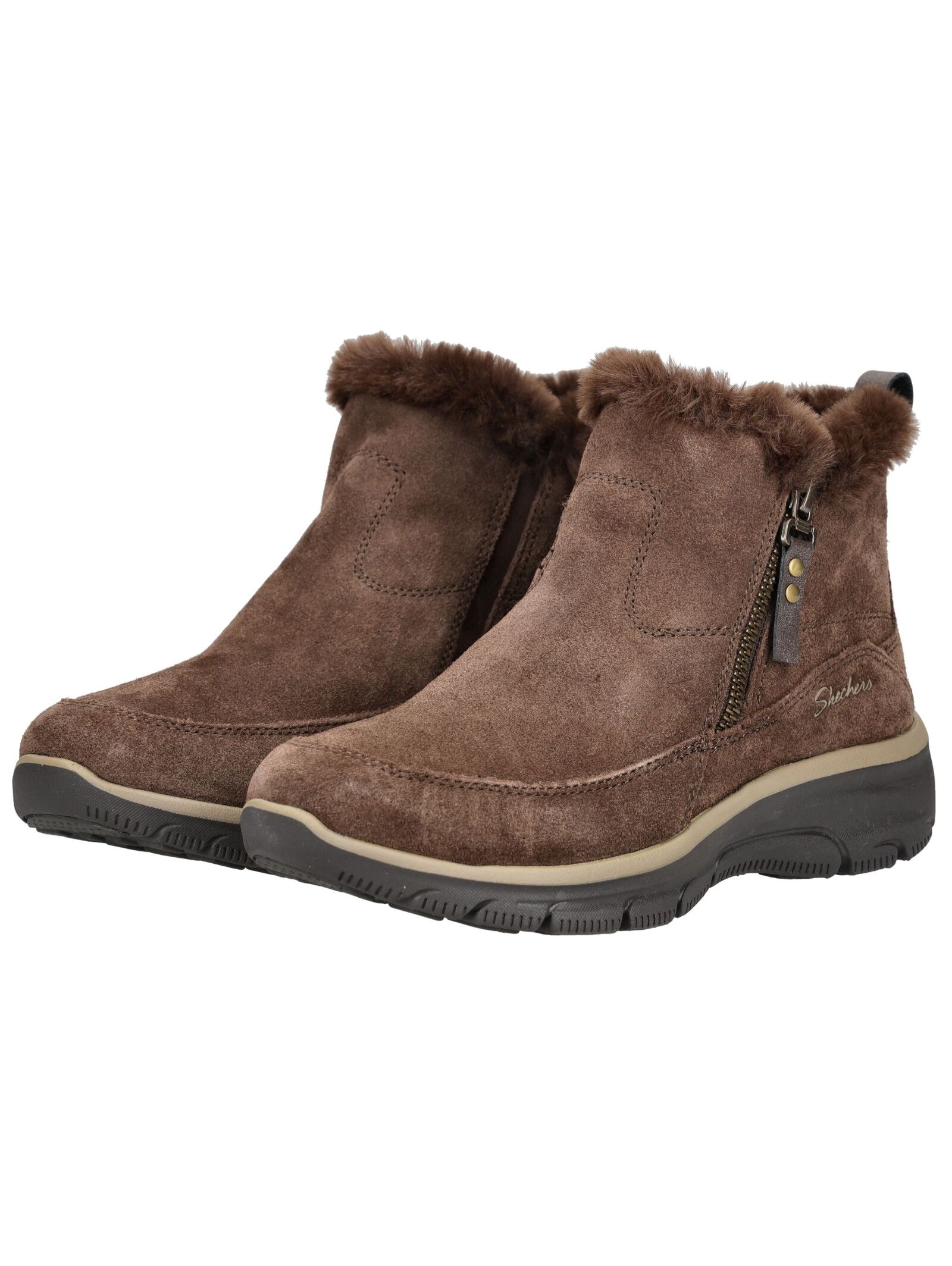 Skechers Stiefelette »Skechers Stiefelette Veloursleder/Textil«