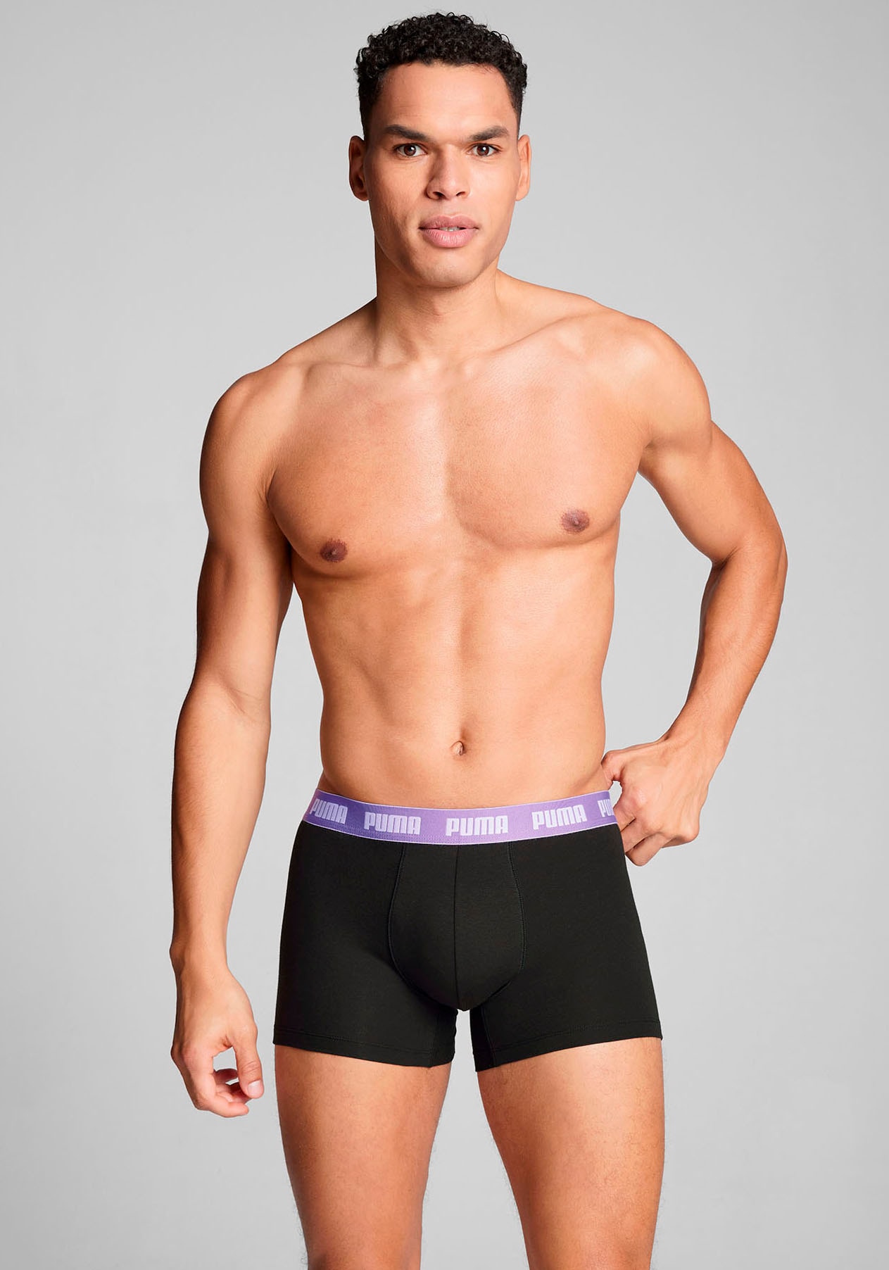 PUMA Boxershorts "MEN EVERYDAY BOXER 3P", (3er Pack), mit Komfortbund günstig online kaufen