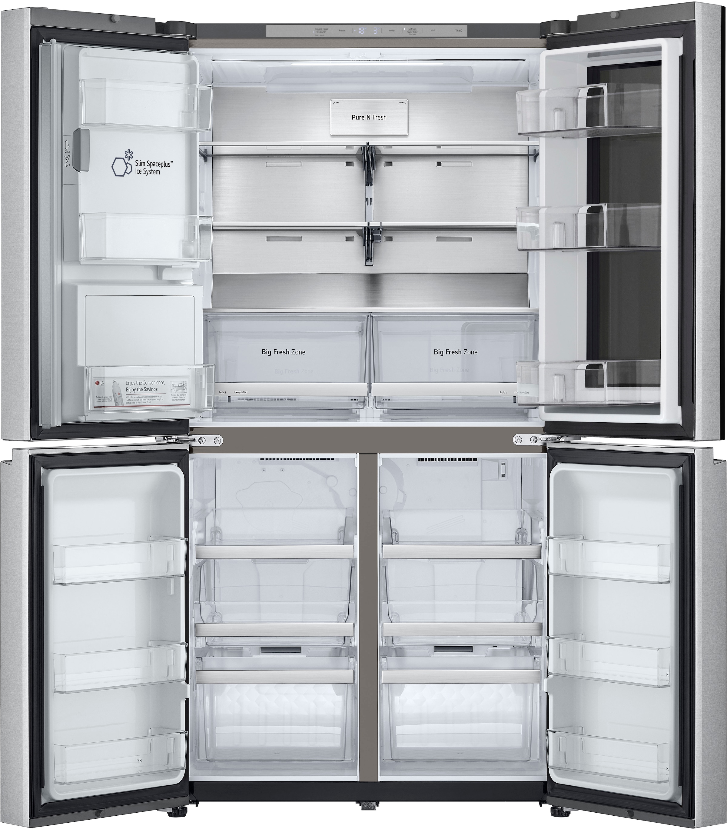 LG Multi Door »GMG960MBJE«, InstaView® Multi-Door