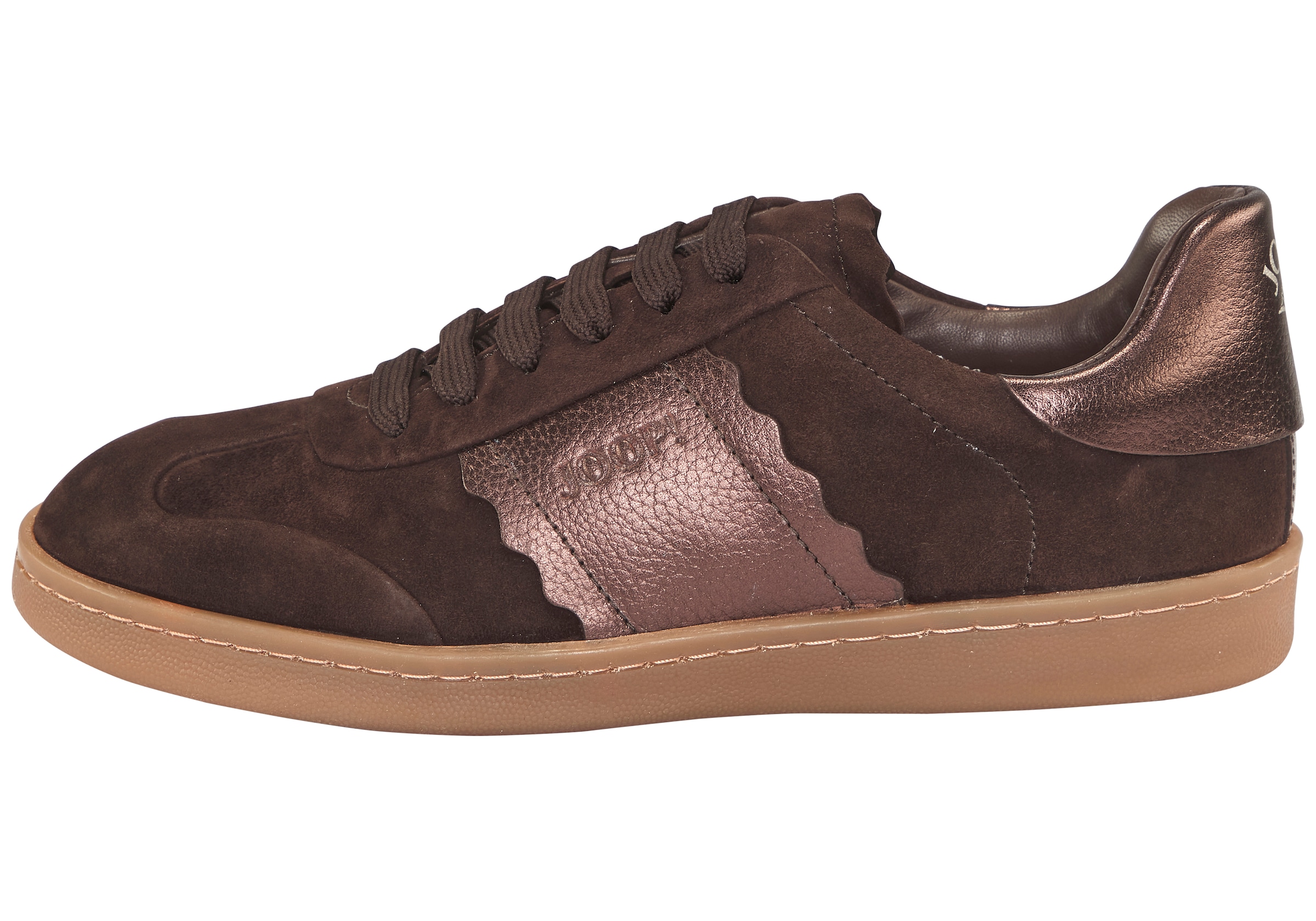 JOOP! Sneaker »velluto onda isa sneaker xt7«  Freizeitschuh, Halbschuh, Schnürer mit weicher Lederinnensohle