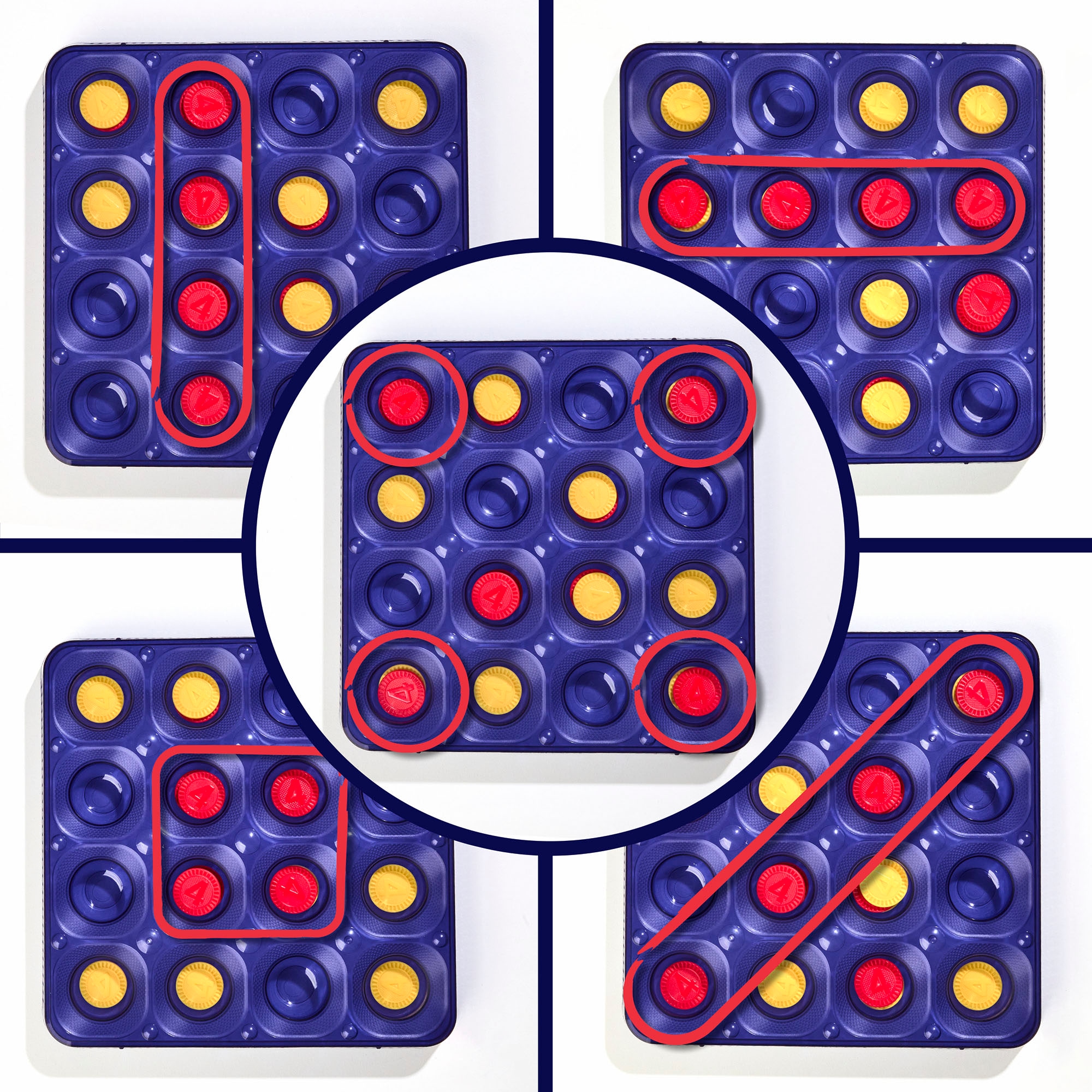 Hasbro Spiel »4 gewinnt Bounce«