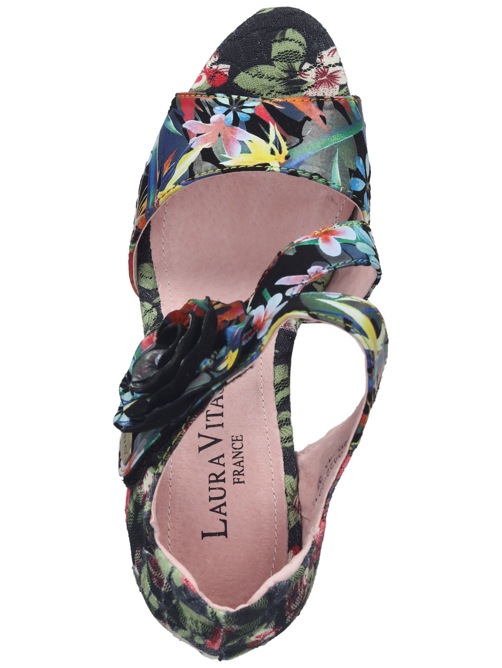 LAURA VITA Riemchensandale »LAURA VITA Sandalen Leder/Textil«