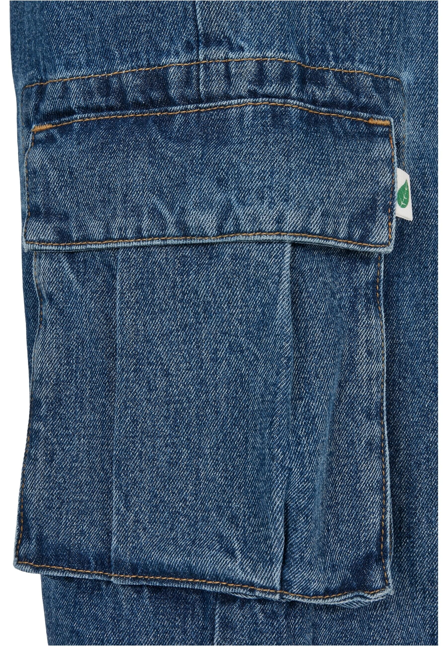 URBAN CLASSICS Cargoshorts »Urban Classics Herren Organic Denim Cargo Shorts«, (1 tlg.)