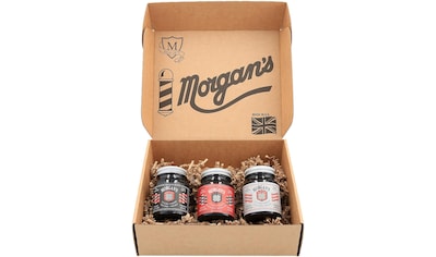 Morgan's Haarpomade »Pomade Gift Set«, (Set, 3 tlg., 3 Pomaden für jeden Haarstyle) kaufen