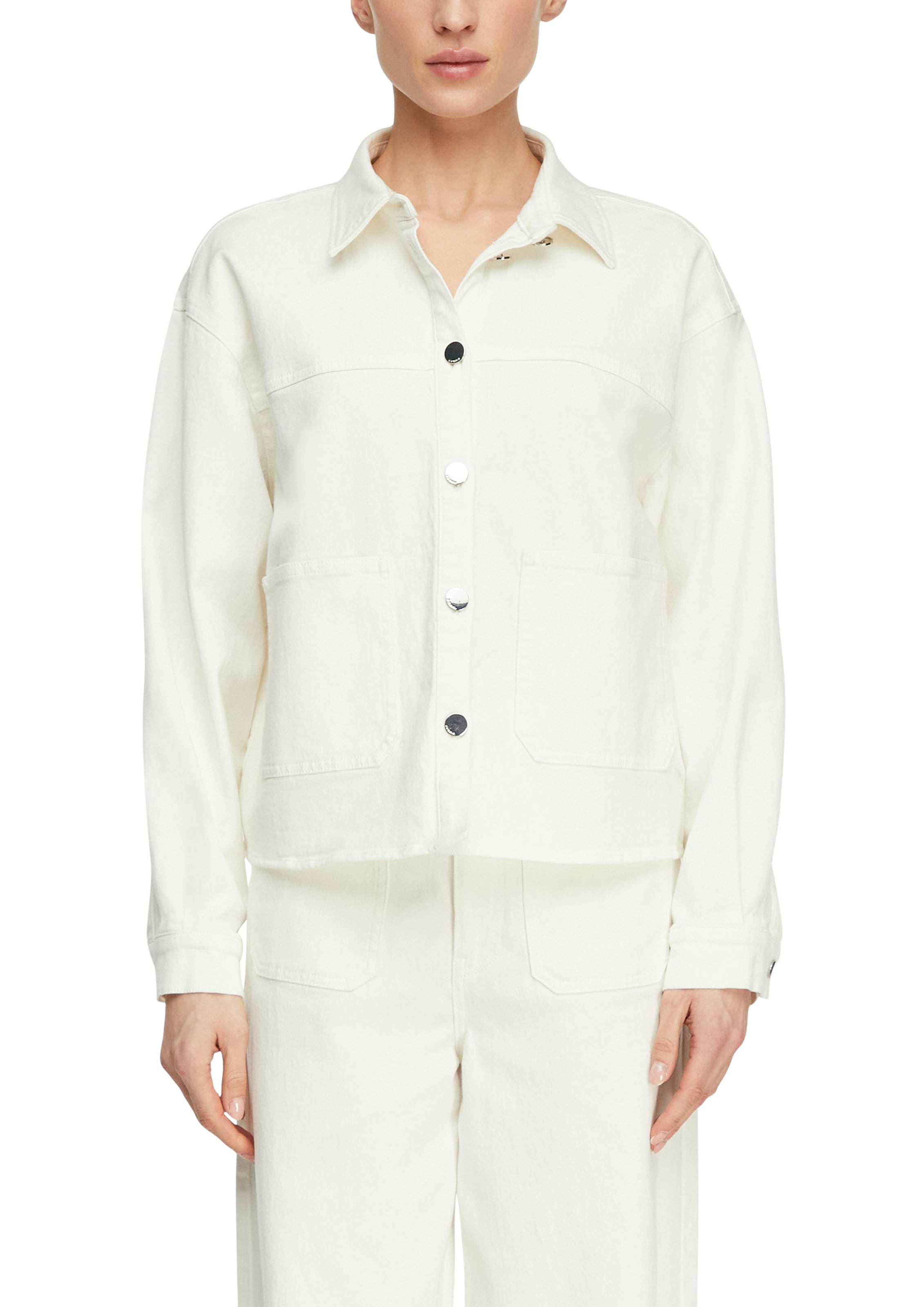 Comma Kurzjacke mit Hemdkragen günstig online kaufen