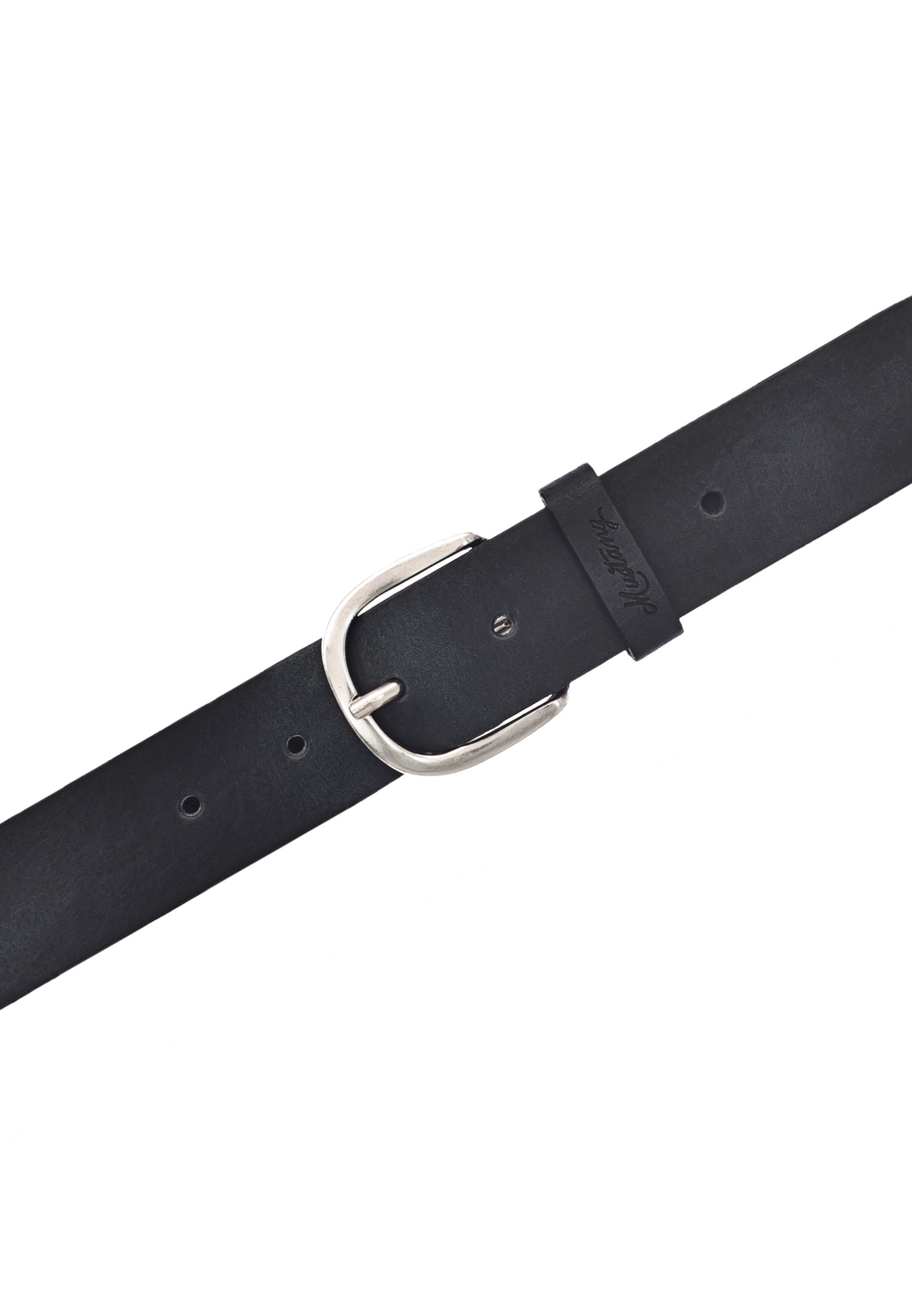 MUSTANG Ledergürtel Mit geprägtem MUSTANG-Logo auf der Schlaufe, 3,5 cm günstig online kaufen