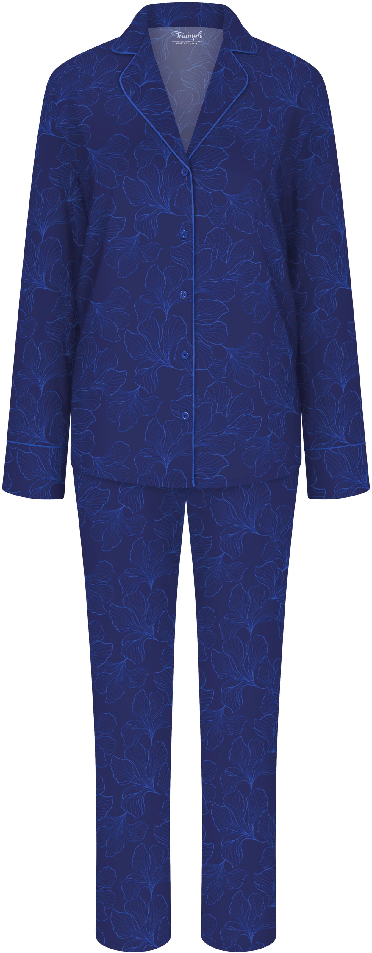 Triumph Schlafanzug, 2 Stk. mit klassischem Reverskragen günstig online kaufen