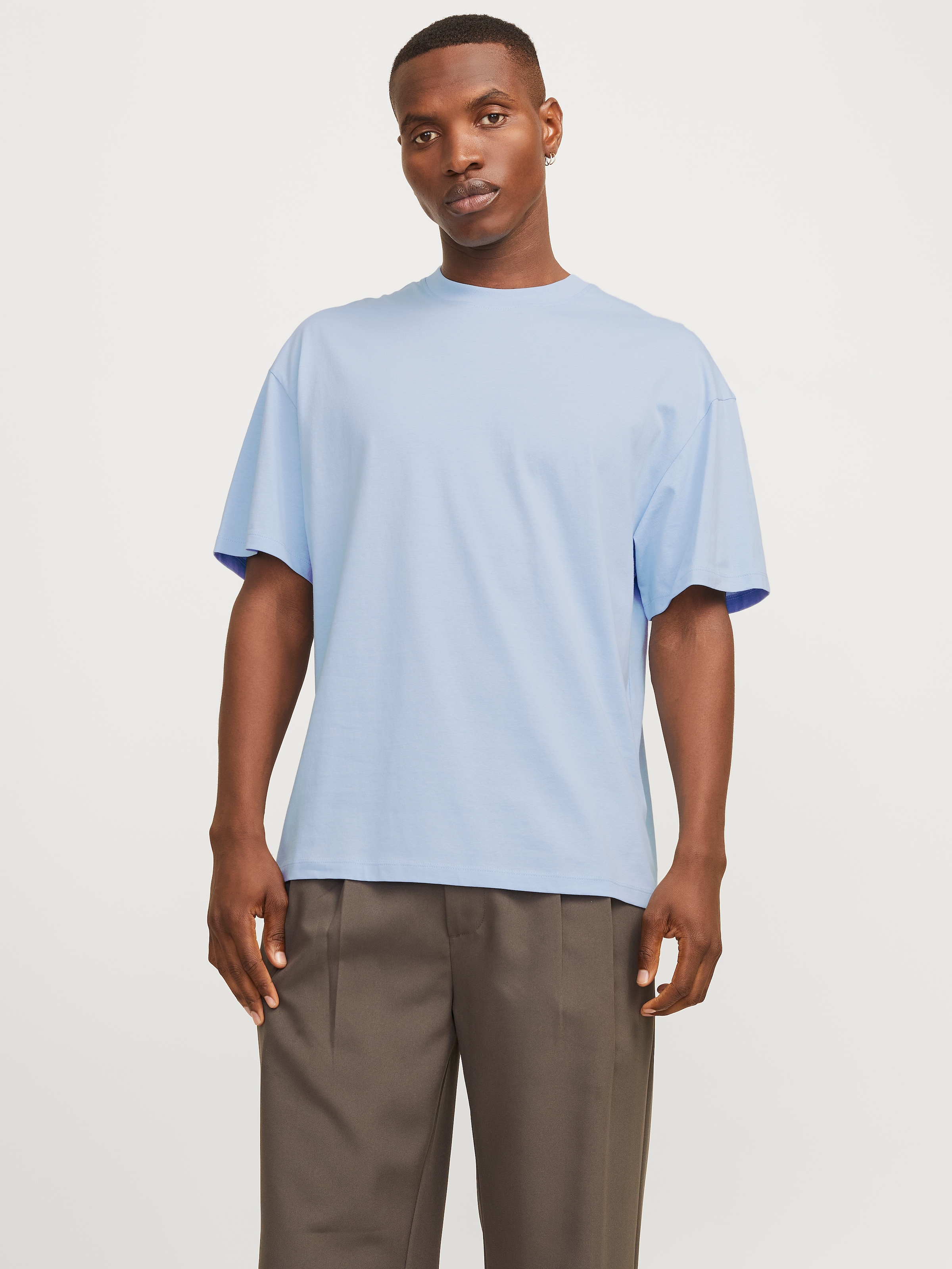 Jack & Jones Oversize-Shirt "JJEBRADLEY Oversize T-Shirt mit klassischem Ru günstig online kaufen
