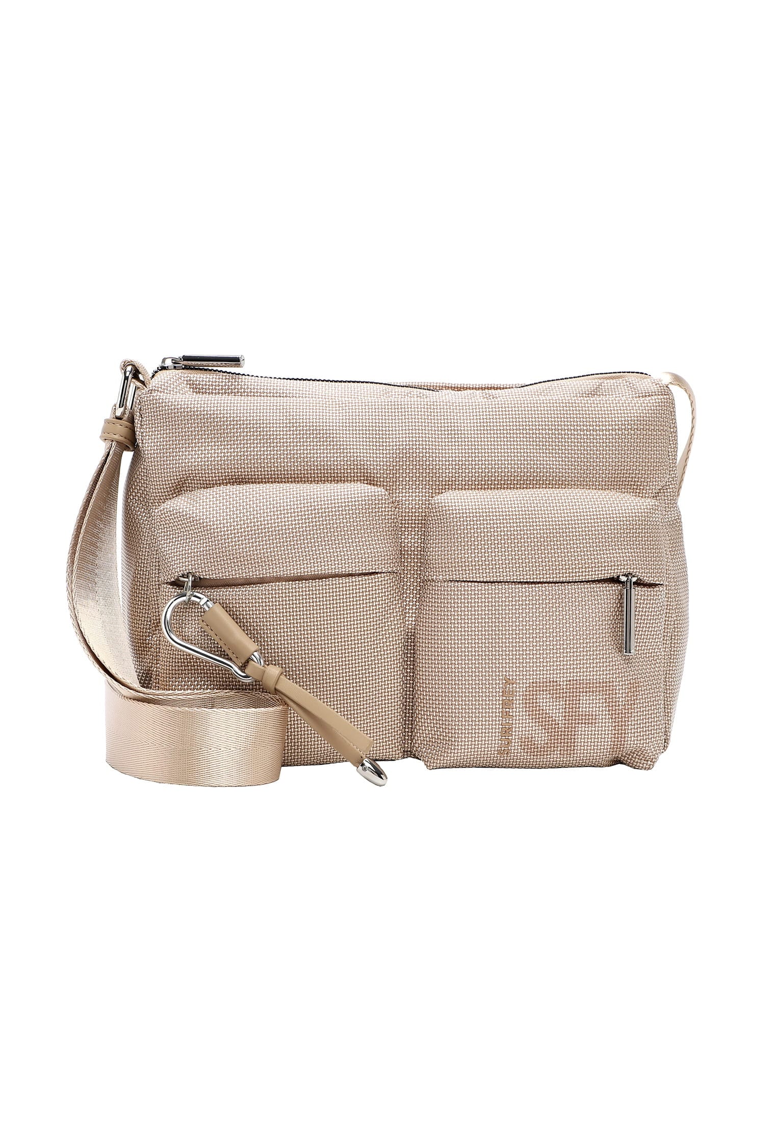 "Umhängetasche SURI FREY ""Umhängetasche SFY SURI Sports Marry"", Damen, Gr. B/H/T: 30cm x 20cm x 10cm, braun (lighttaupe 911), Polyester