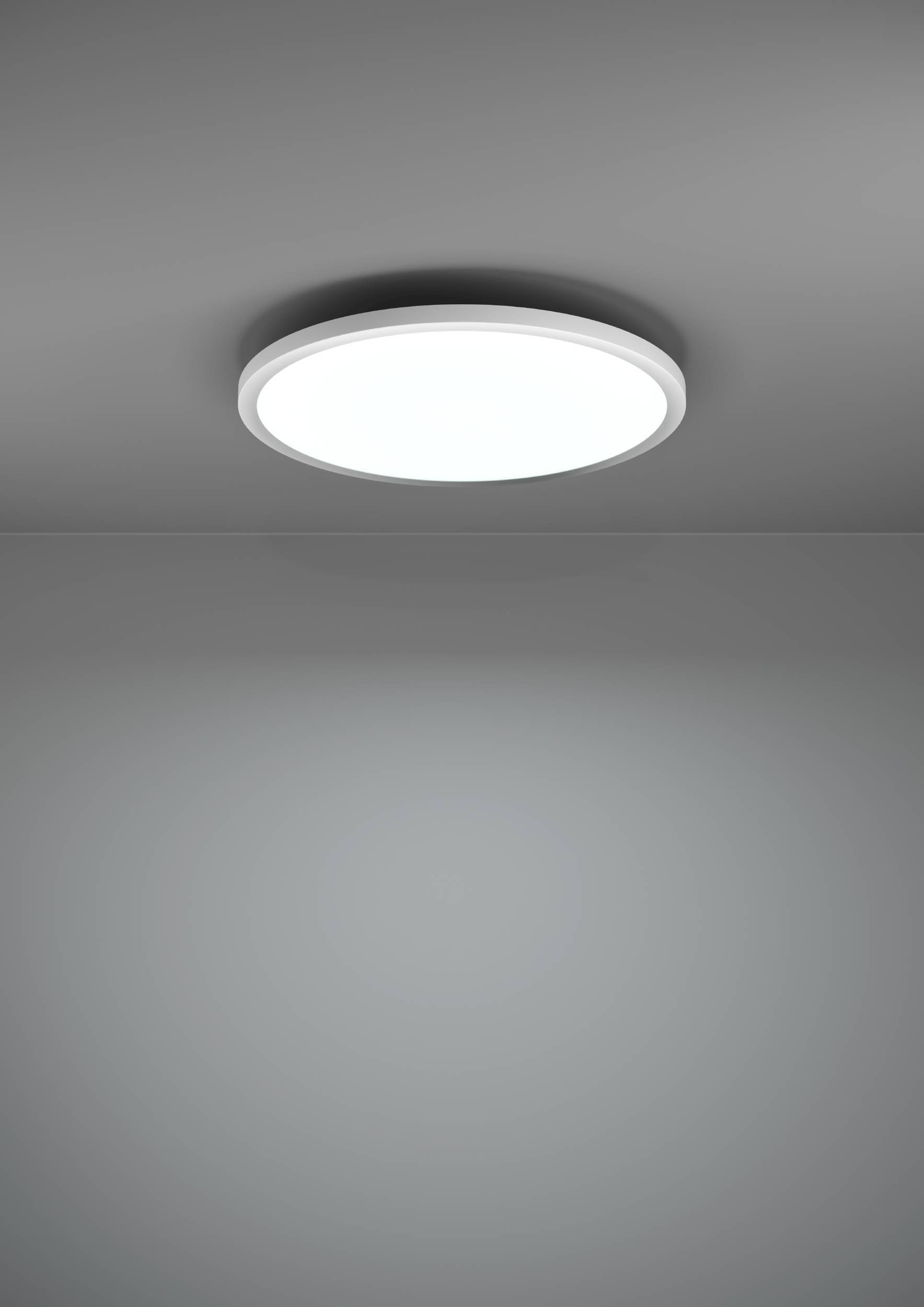 EGLO Deckenleuchte »Sarsina-Z Deckenlampe, ZigBee 3.0, Deckenlampe, Metall, Flurlampe« LED-Modul 1 Stk. Kaltweiß | Neutralweiß | Warmweiß Wand-/Deckenleuchte - H5,2 x Ø45 cm - weiß - 33,5W inkl.